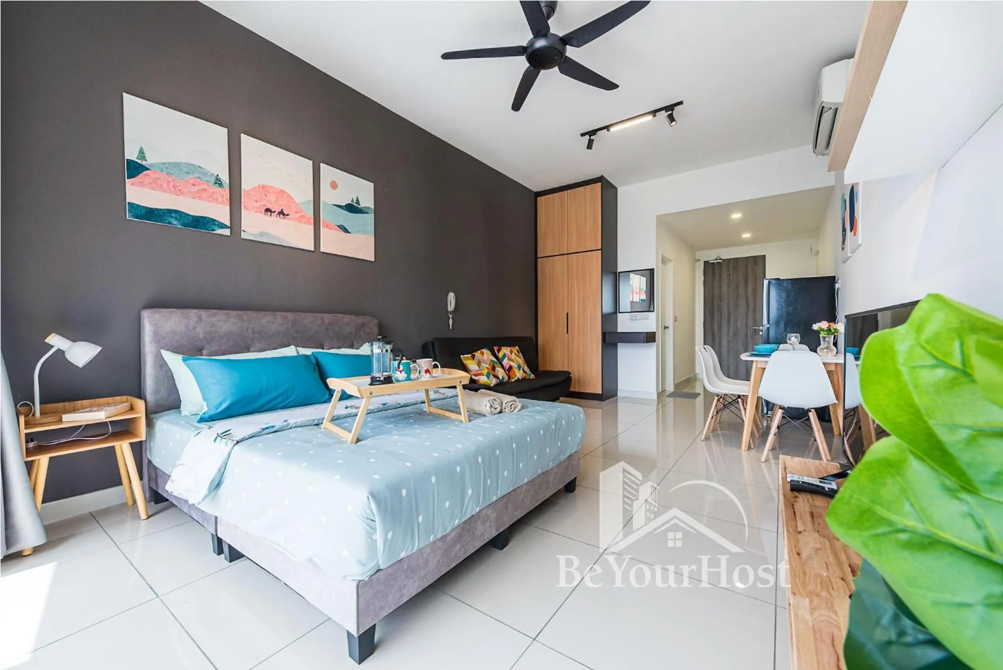 Bed in Continew Residences Kuala Lumpur