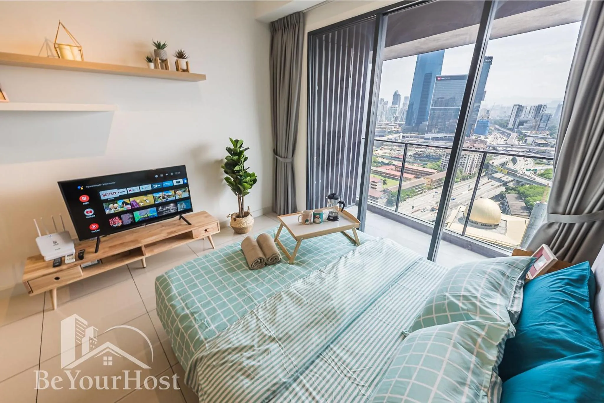 Bed in Continew Residences Kuala Lumpur