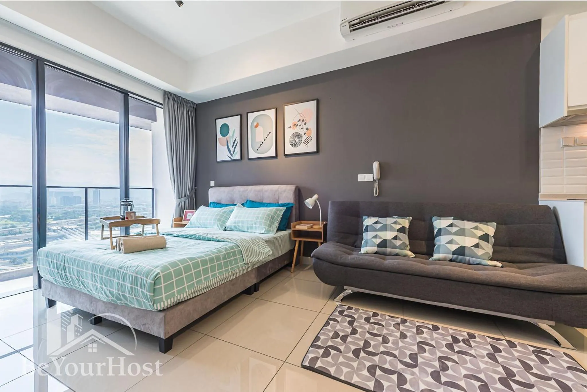 Bed in Continew Residences Kuala Lumpur