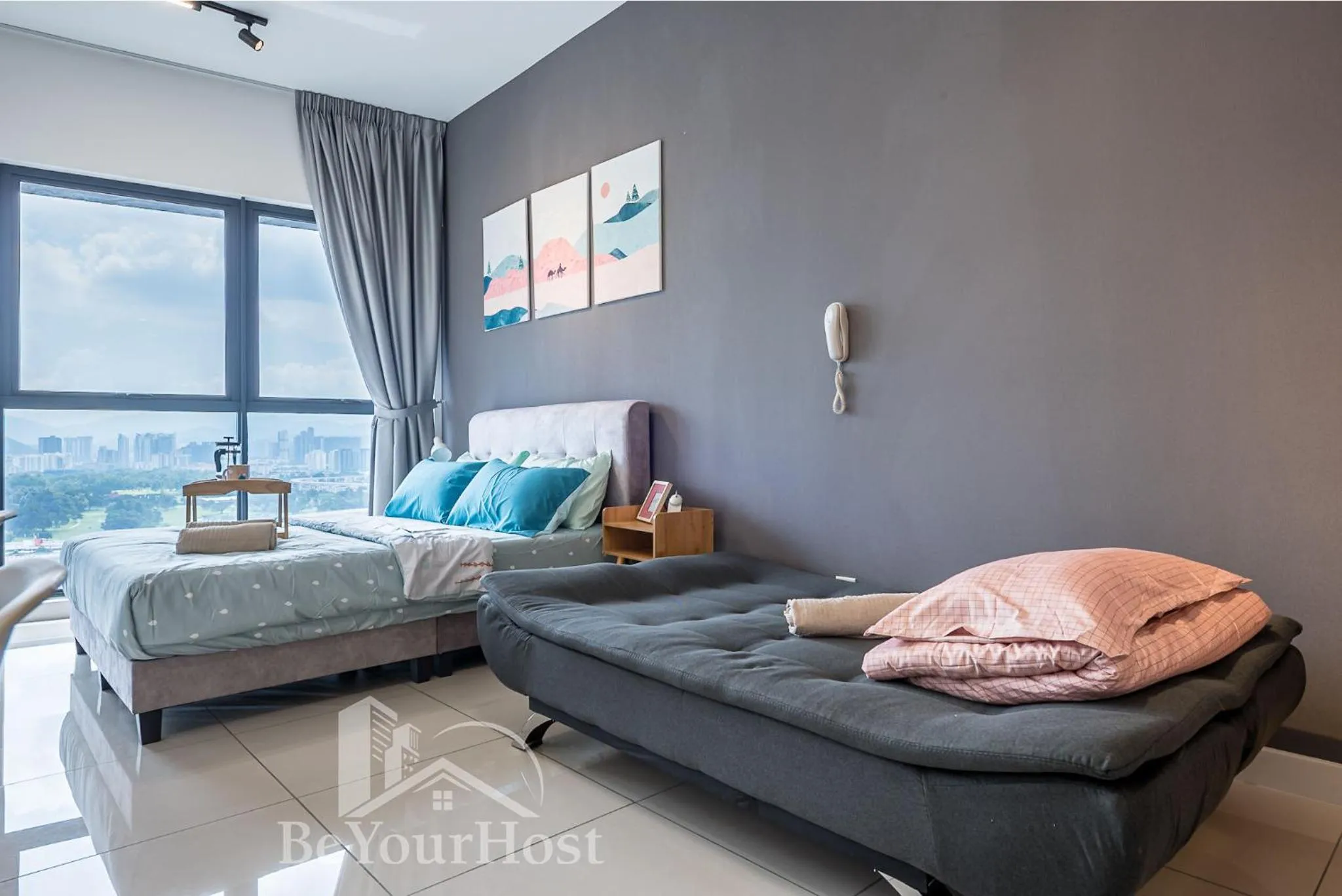 Bed in Continew Residences Kuala Lumpur