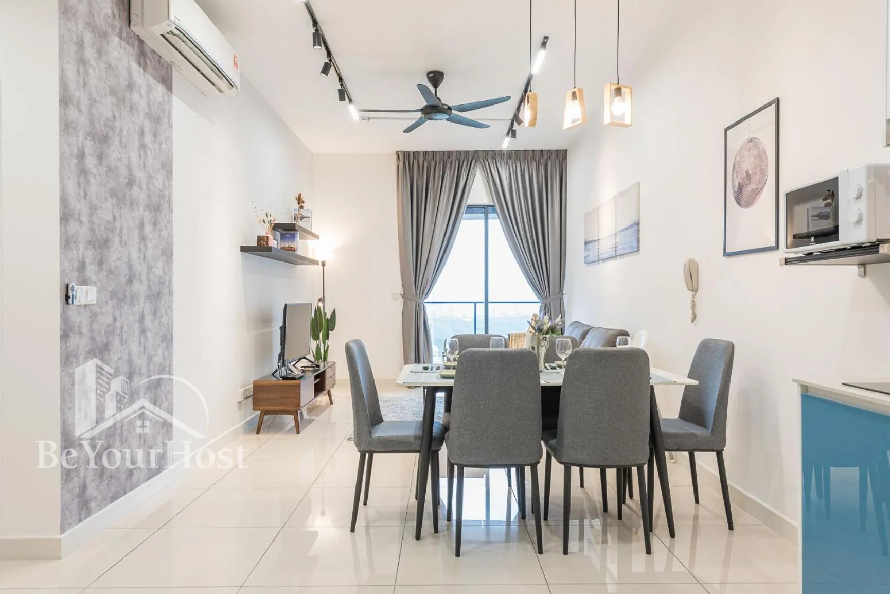 Living room in Continew Residences Kuala Lumpur