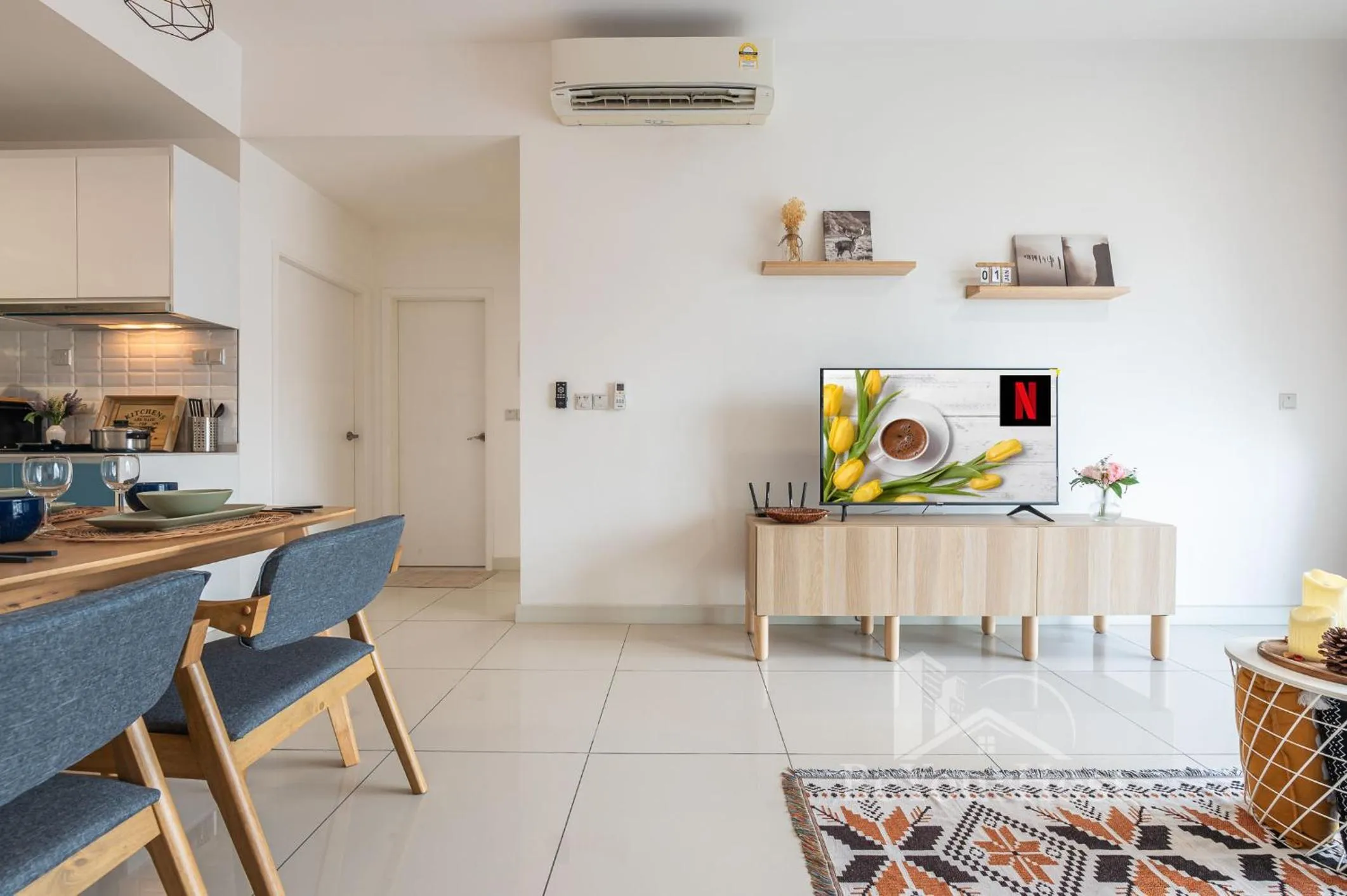 Living room in Continew Residences Kuala Lumpur