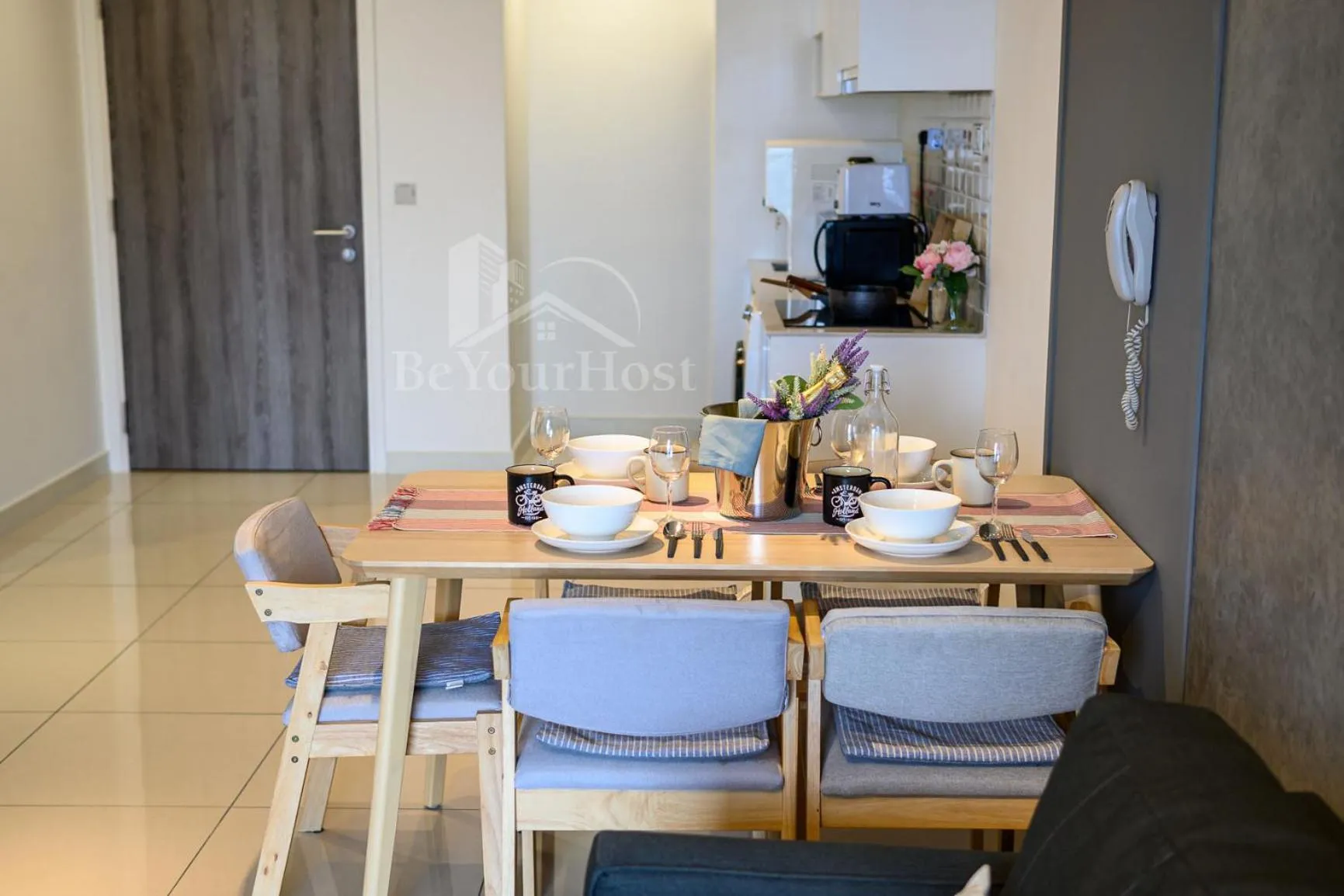 Dining area in Continew Residences Kuala Lumpur