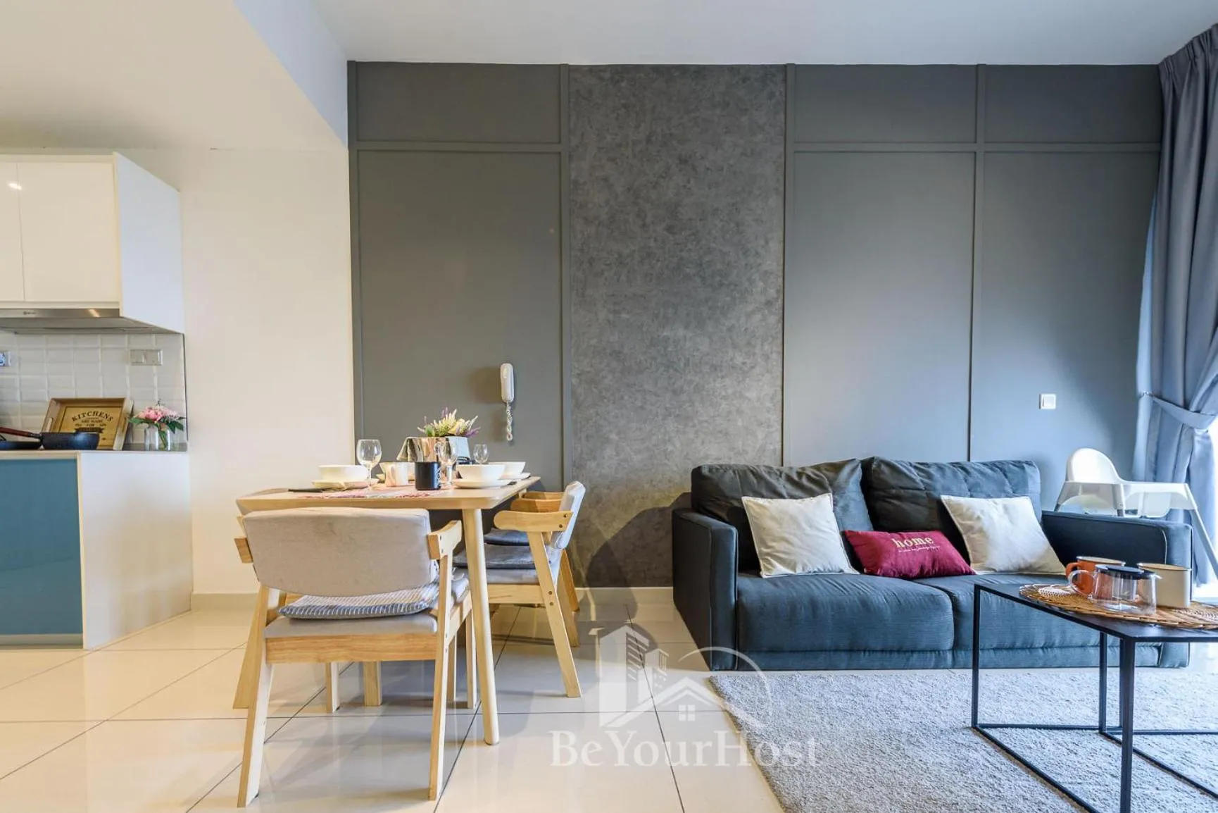 Living room in Continew Residences Kuala Lumpur