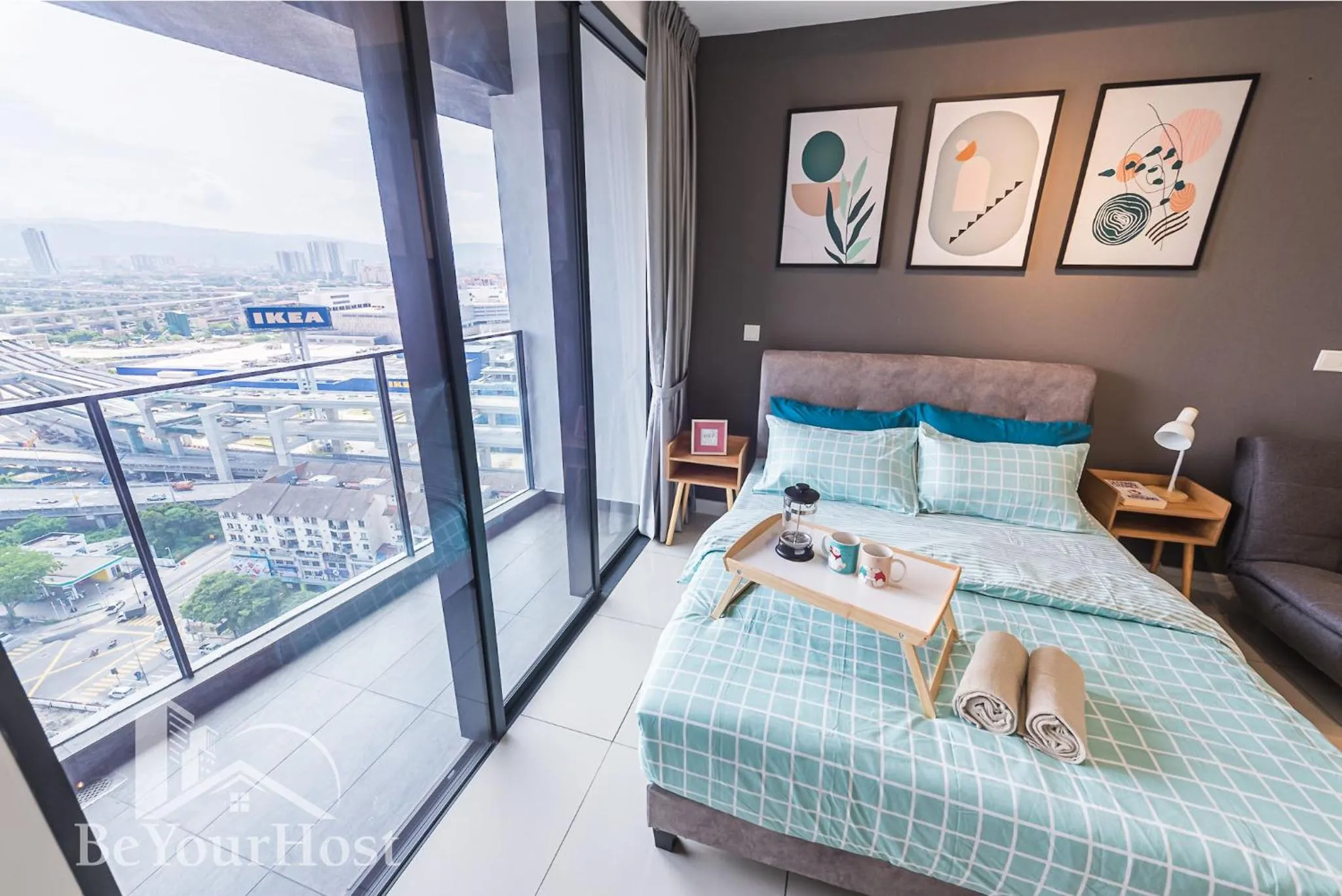 Bed in Continew Residences Kuala Lumpur