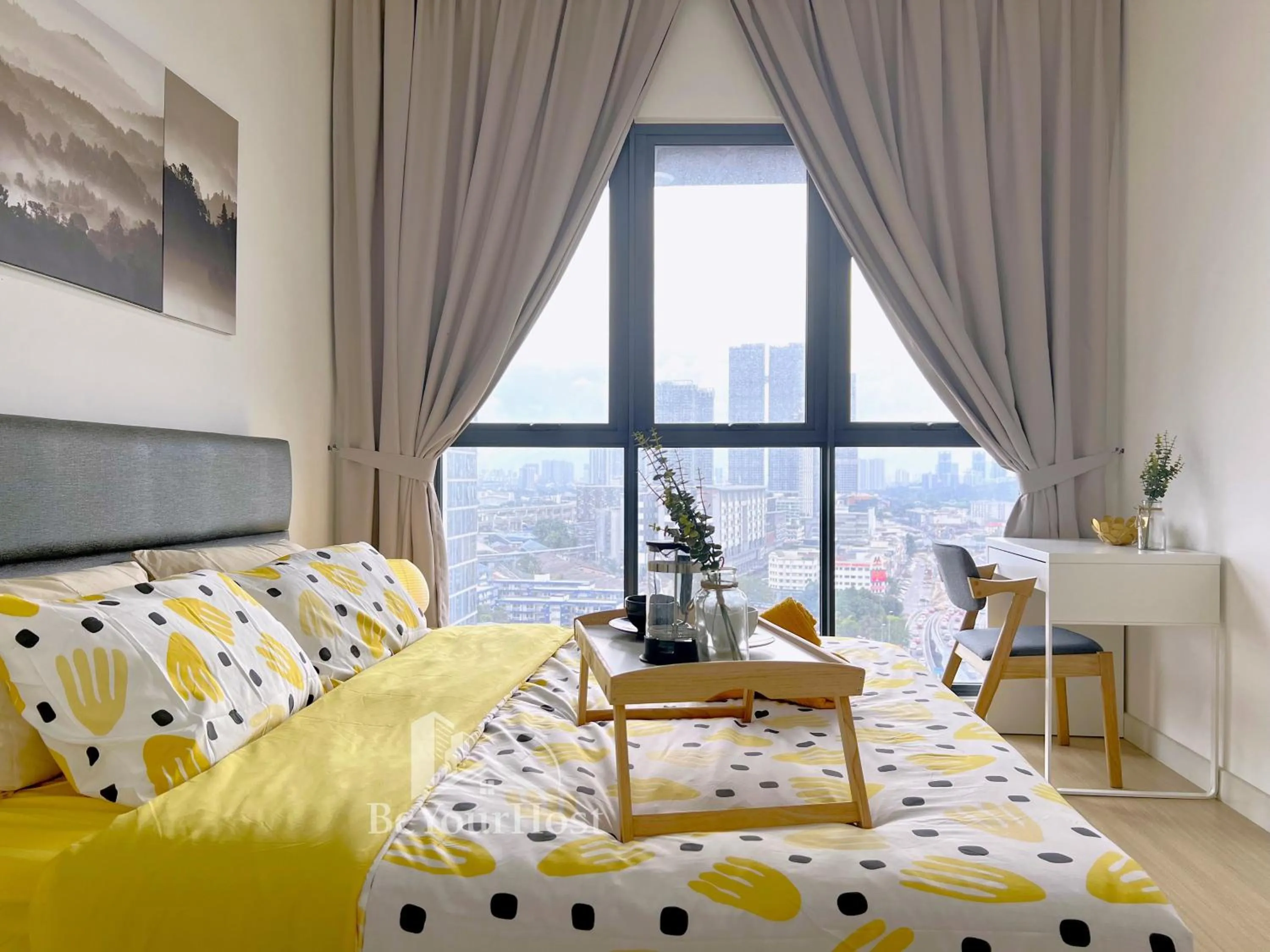 Bed in Continew Residences Kuala Lumpur