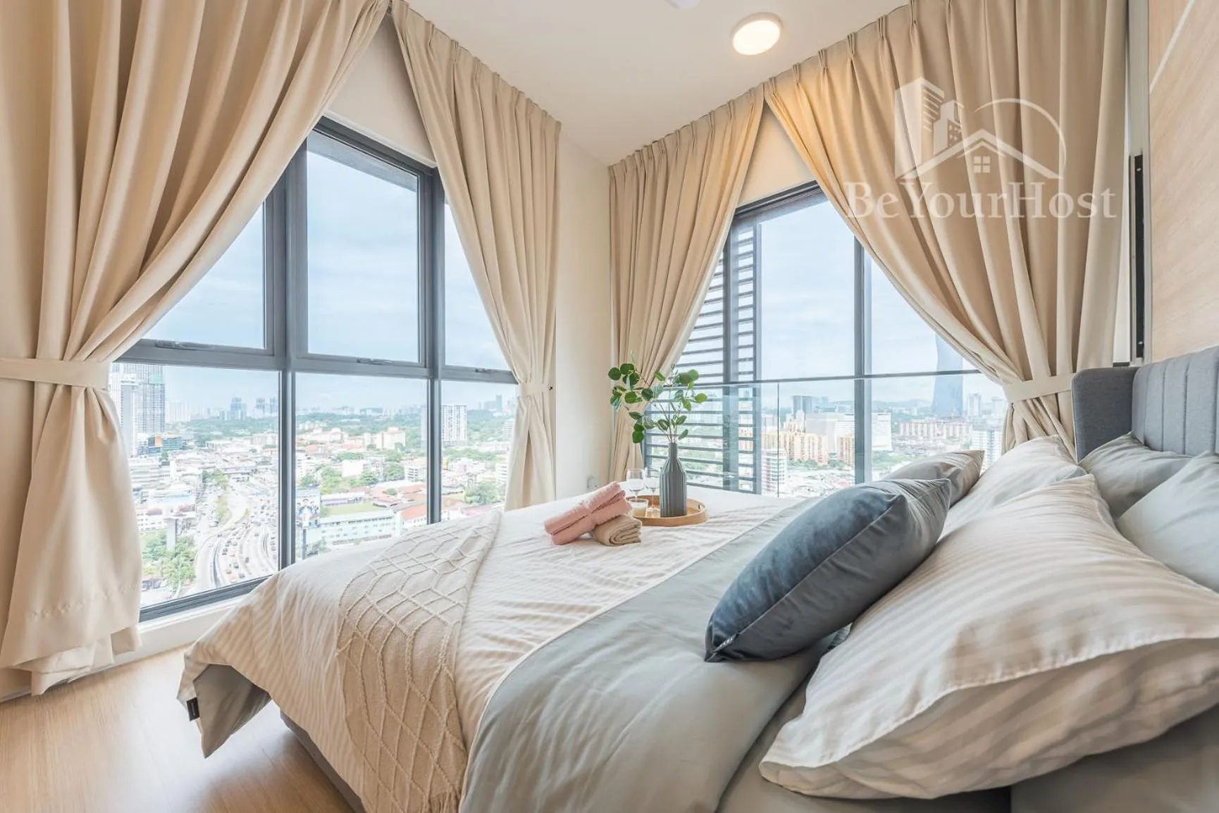 Bed in Continew Residences Kuala Lumpur