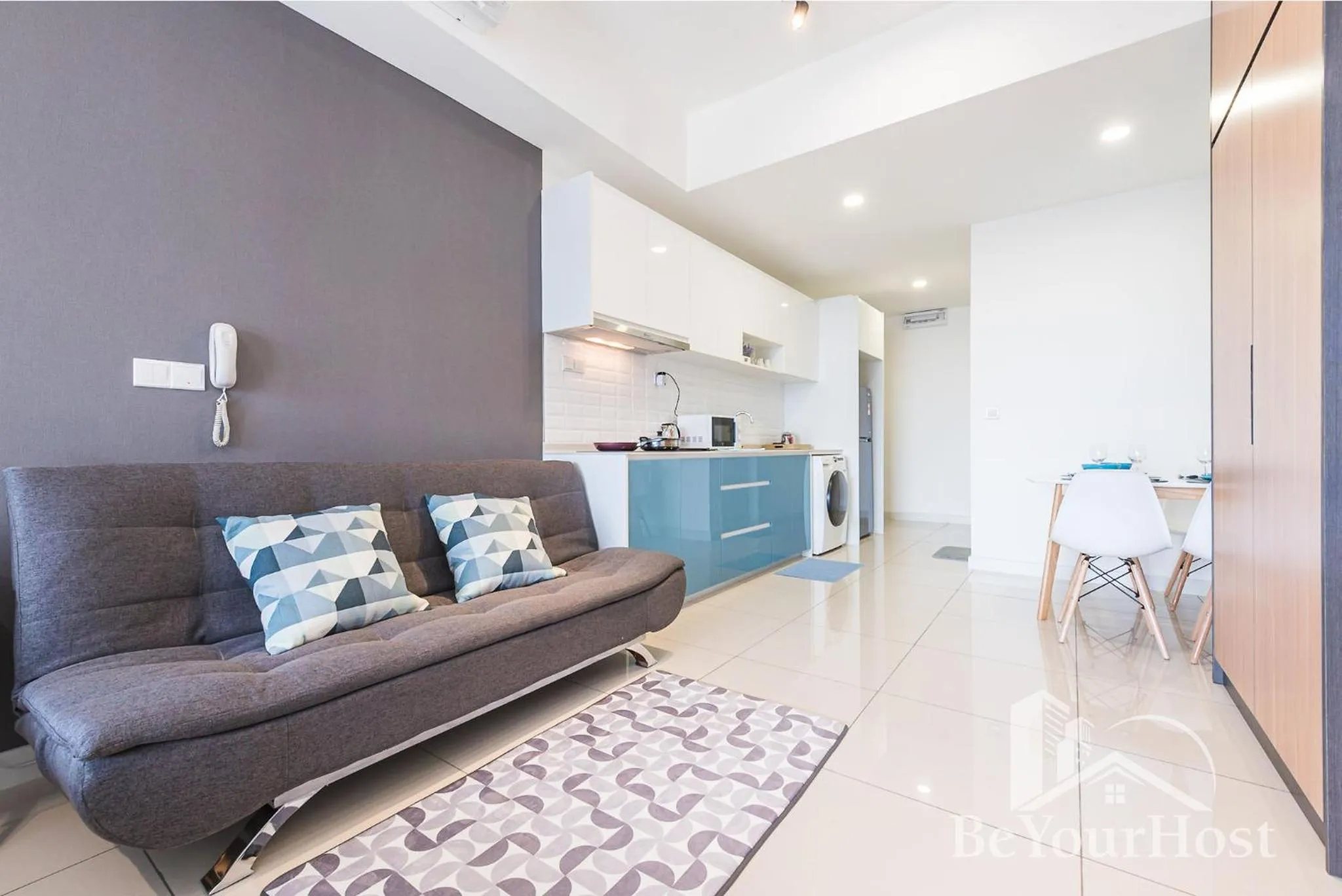 Living room in Continew Residences Kuala Lumpur