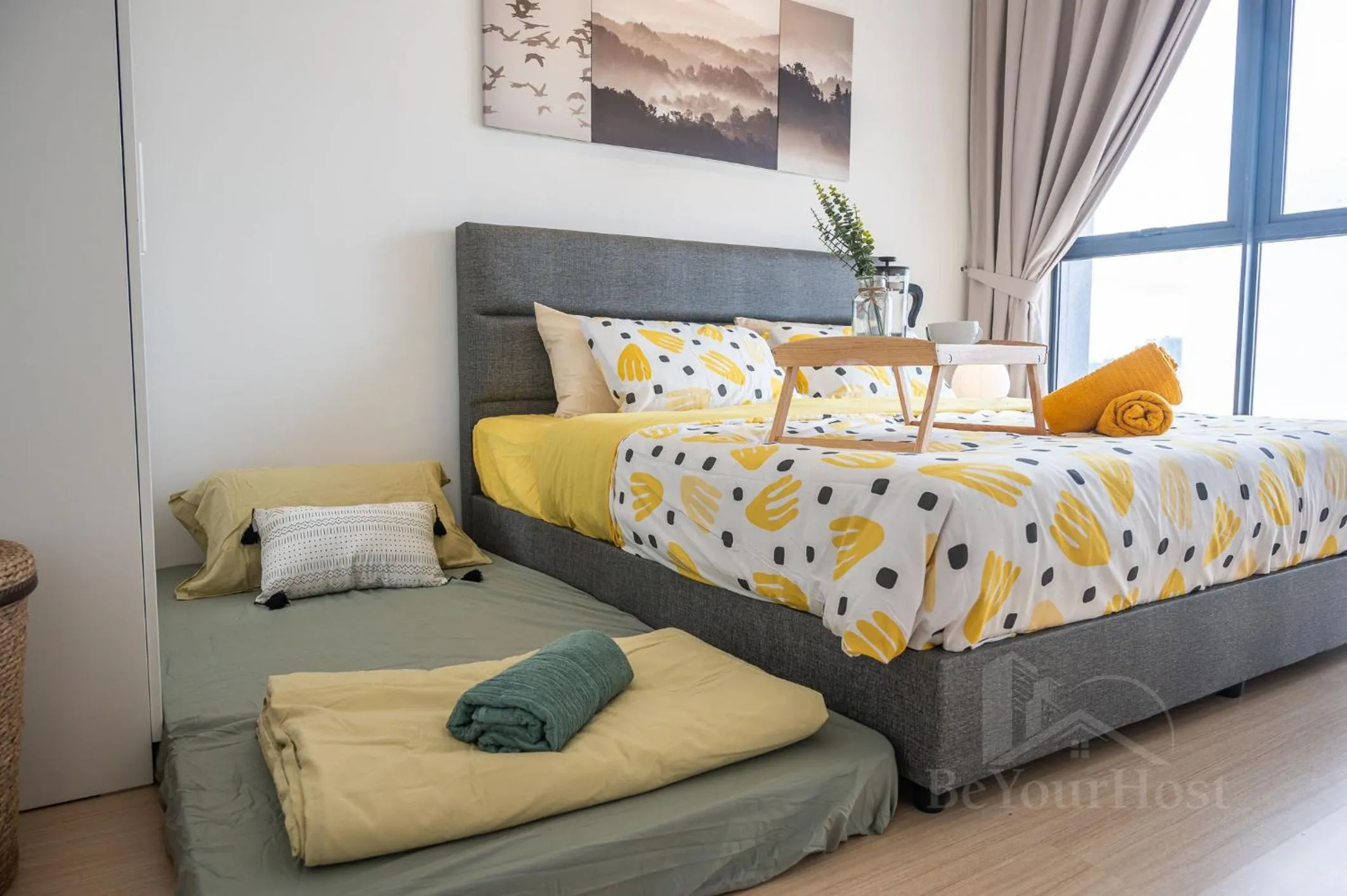 Bed in Continew Residences Kuala Lumpur