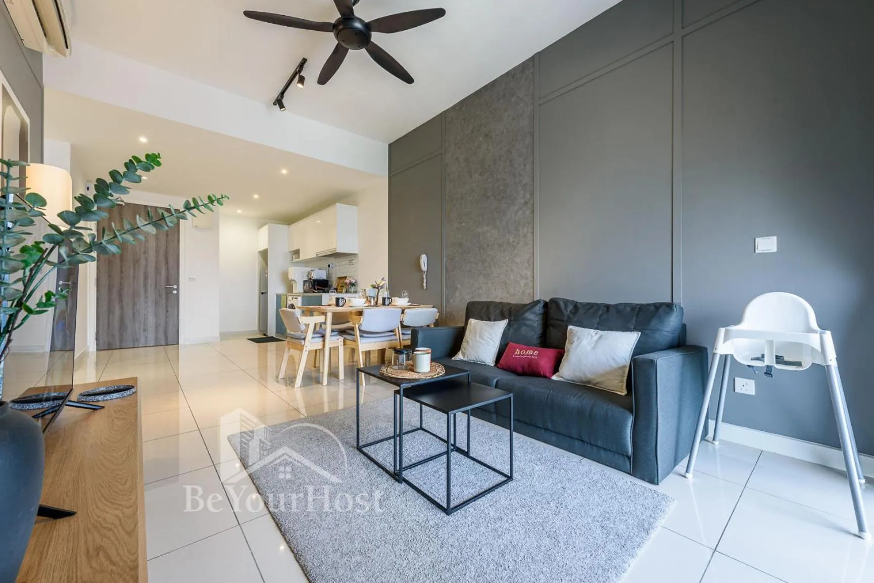 Living room in Continew Residences Kuala Lumpur