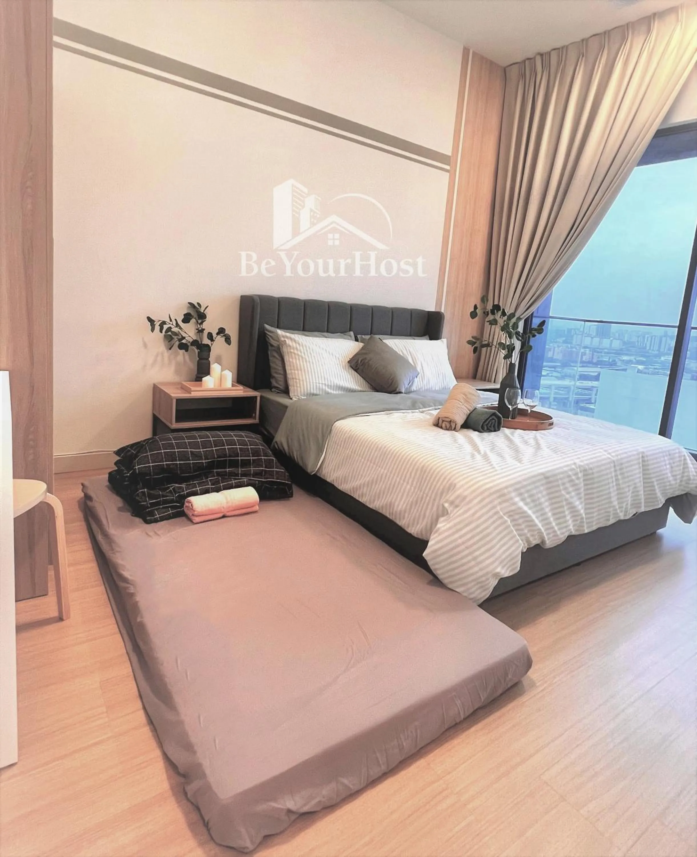 Bed in Continew Residences Kuala Lumpur