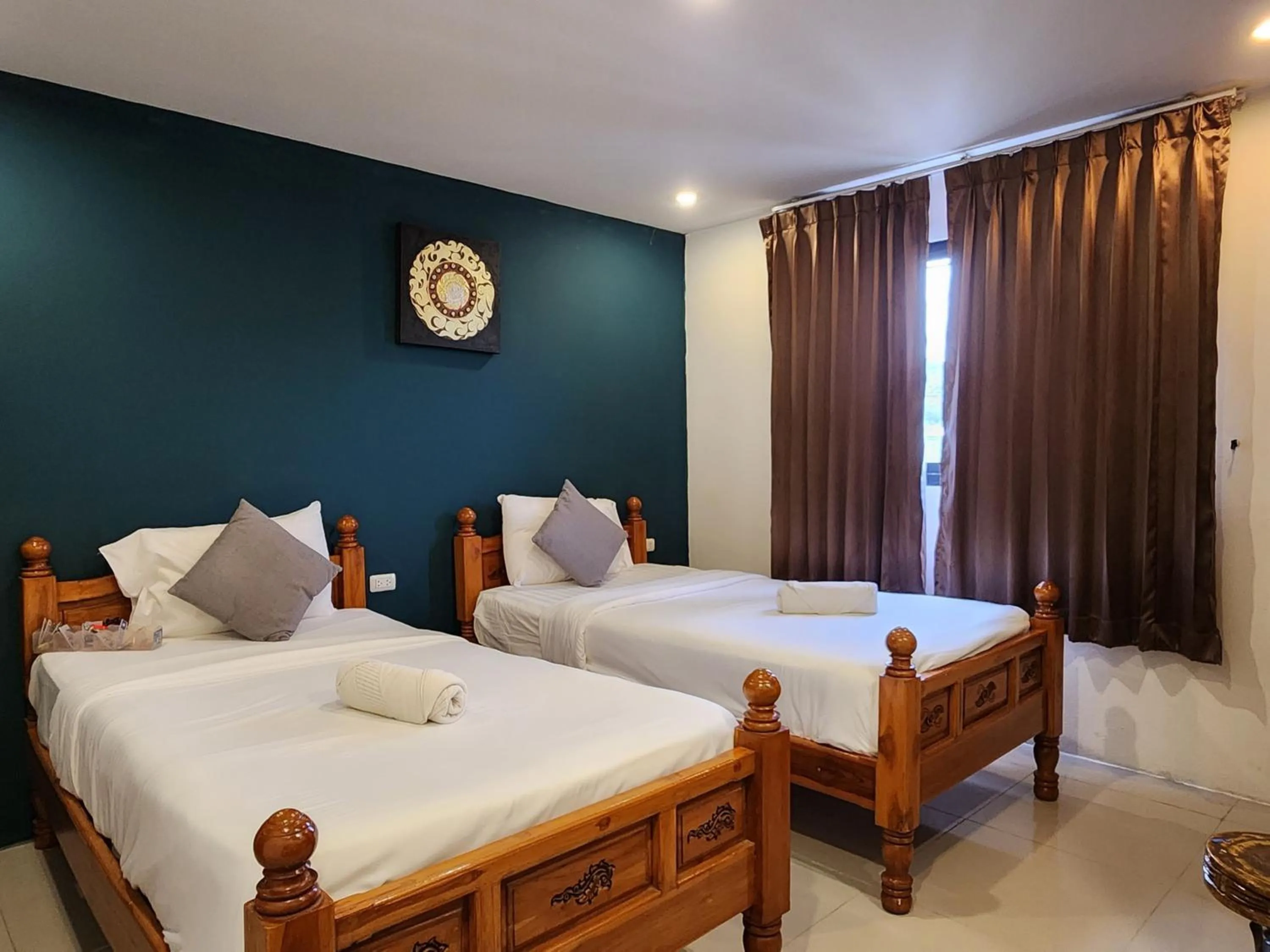 Bed in Patong Dynasty Royal Hotel