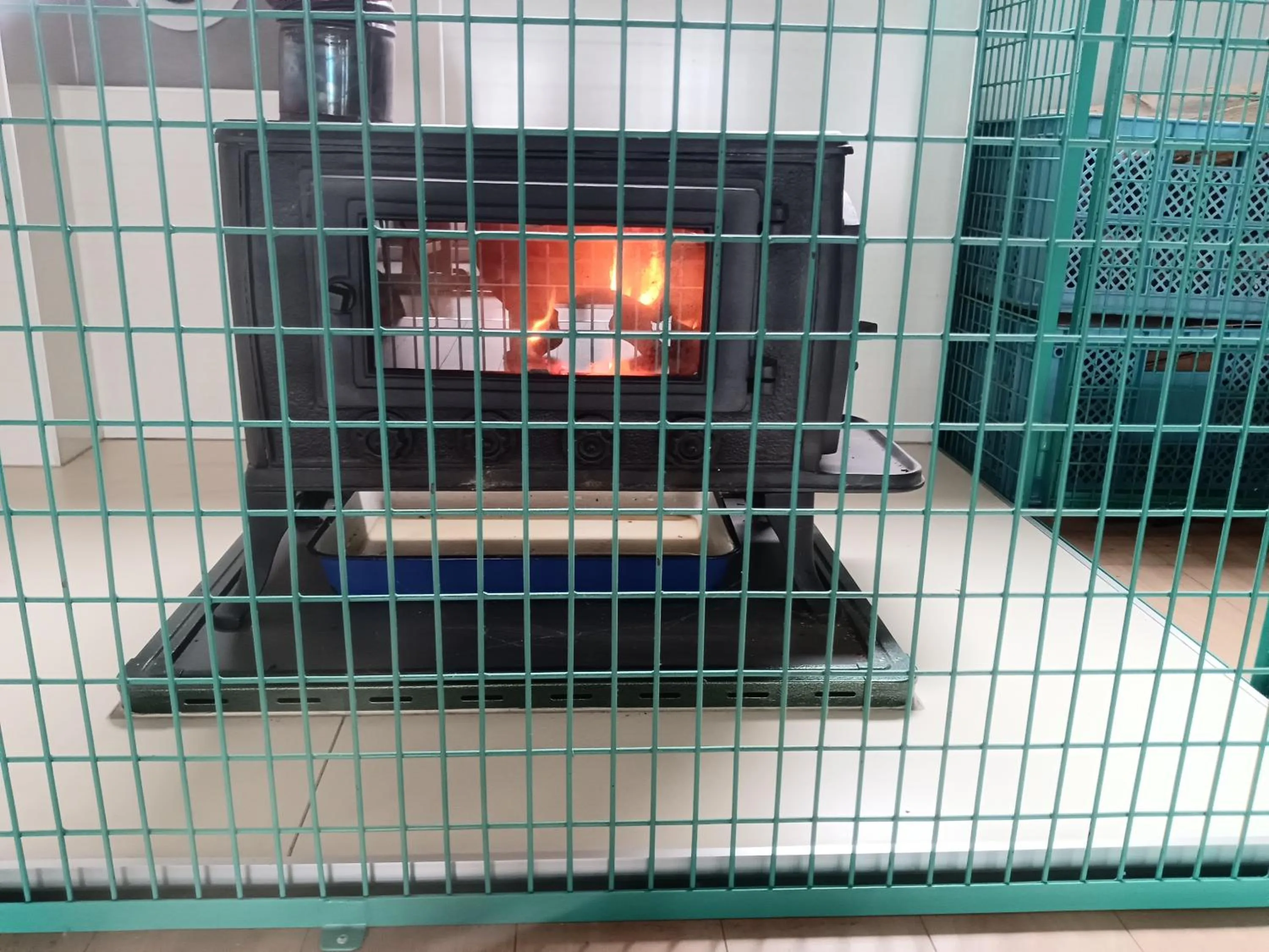 fireplace in Hotel Tsustujisou