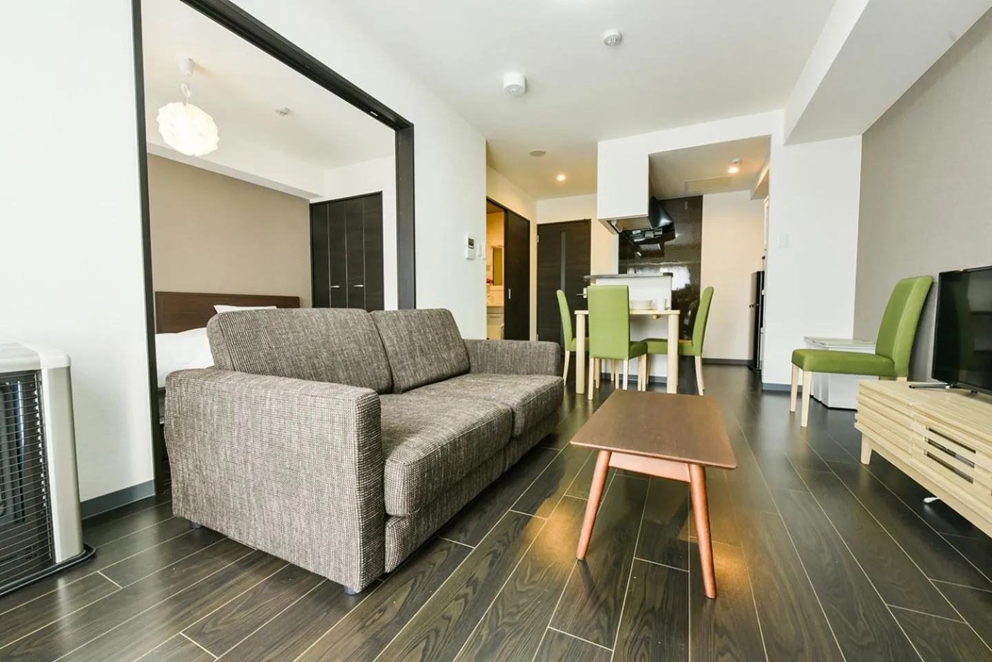 Living room in Sun Court Hongodori Garden Hills