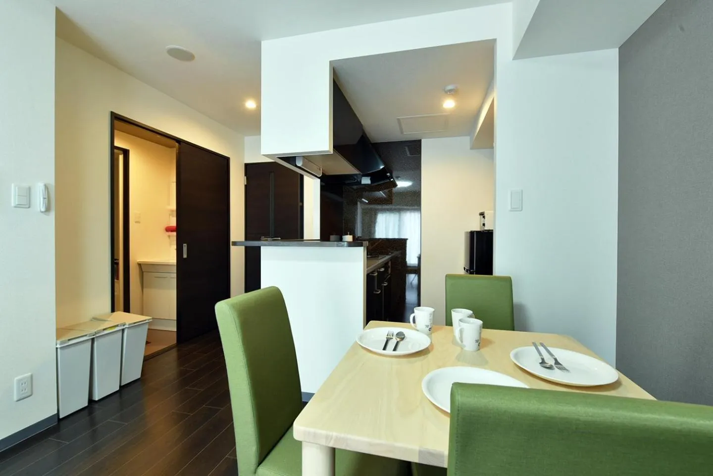 Dining area in Sun Court Hongodori Garden Hills