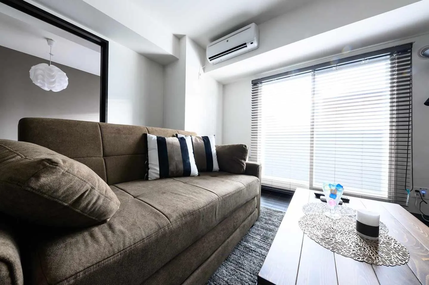 Living room in Baycourt Otaru