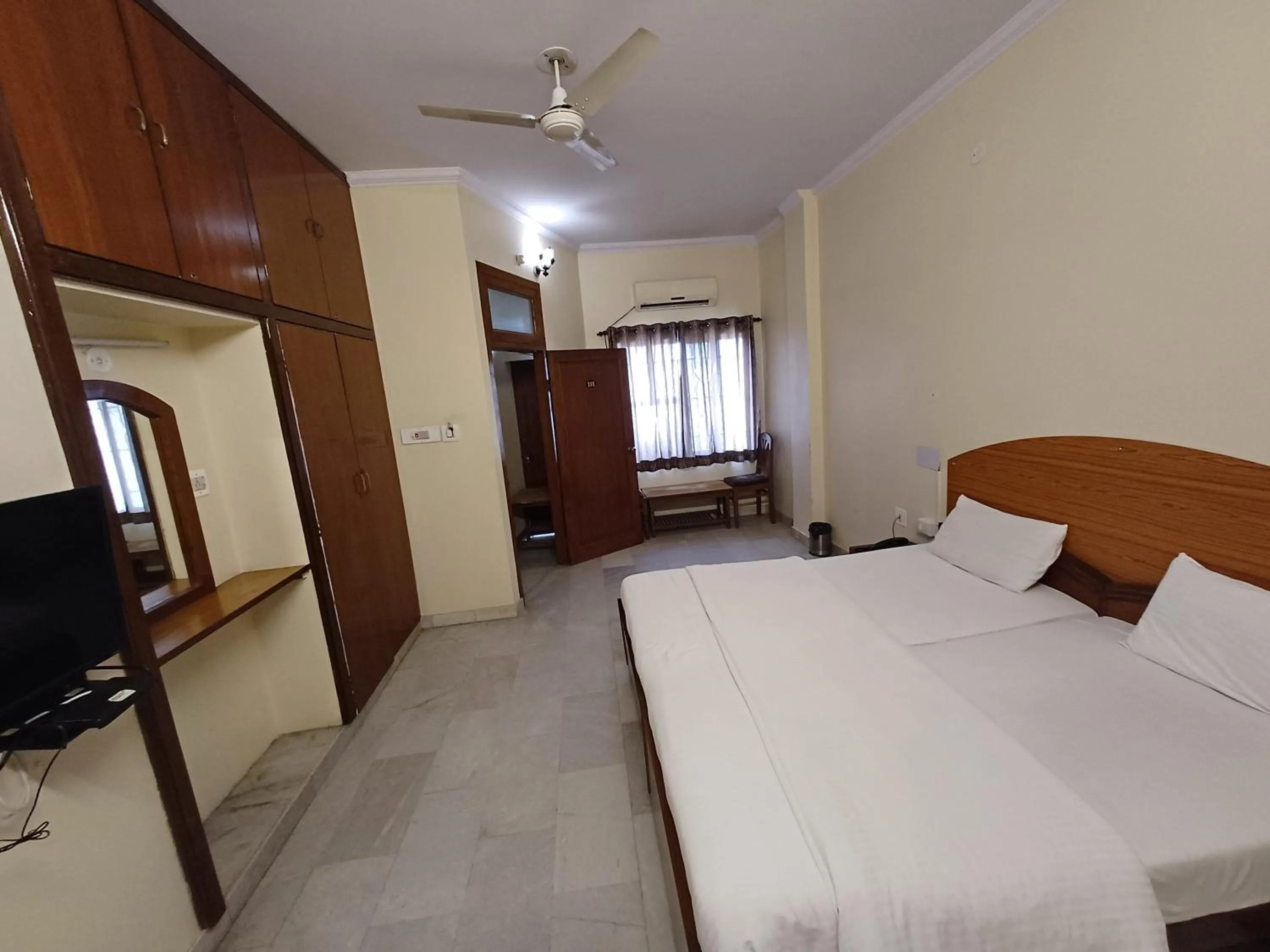 Photo of the whole room, Bed in Hotel Raghav Palace 1 km Jaipur Junction & Bus Stand Sindhi Camp