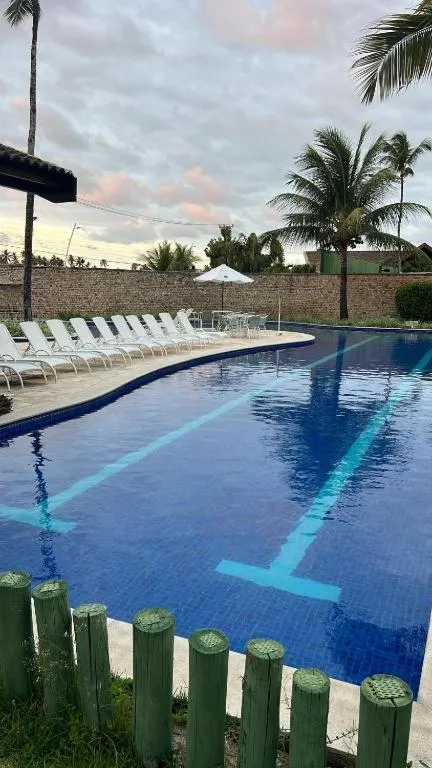 Pool view in Flat no Malawi Resort 203 B em Muro Alto, Porto de Galinhas