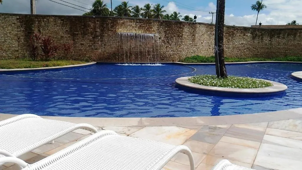 Pool view in Flat no Malawi Resort 203 B em Muro Alto, Porto de Galinhas