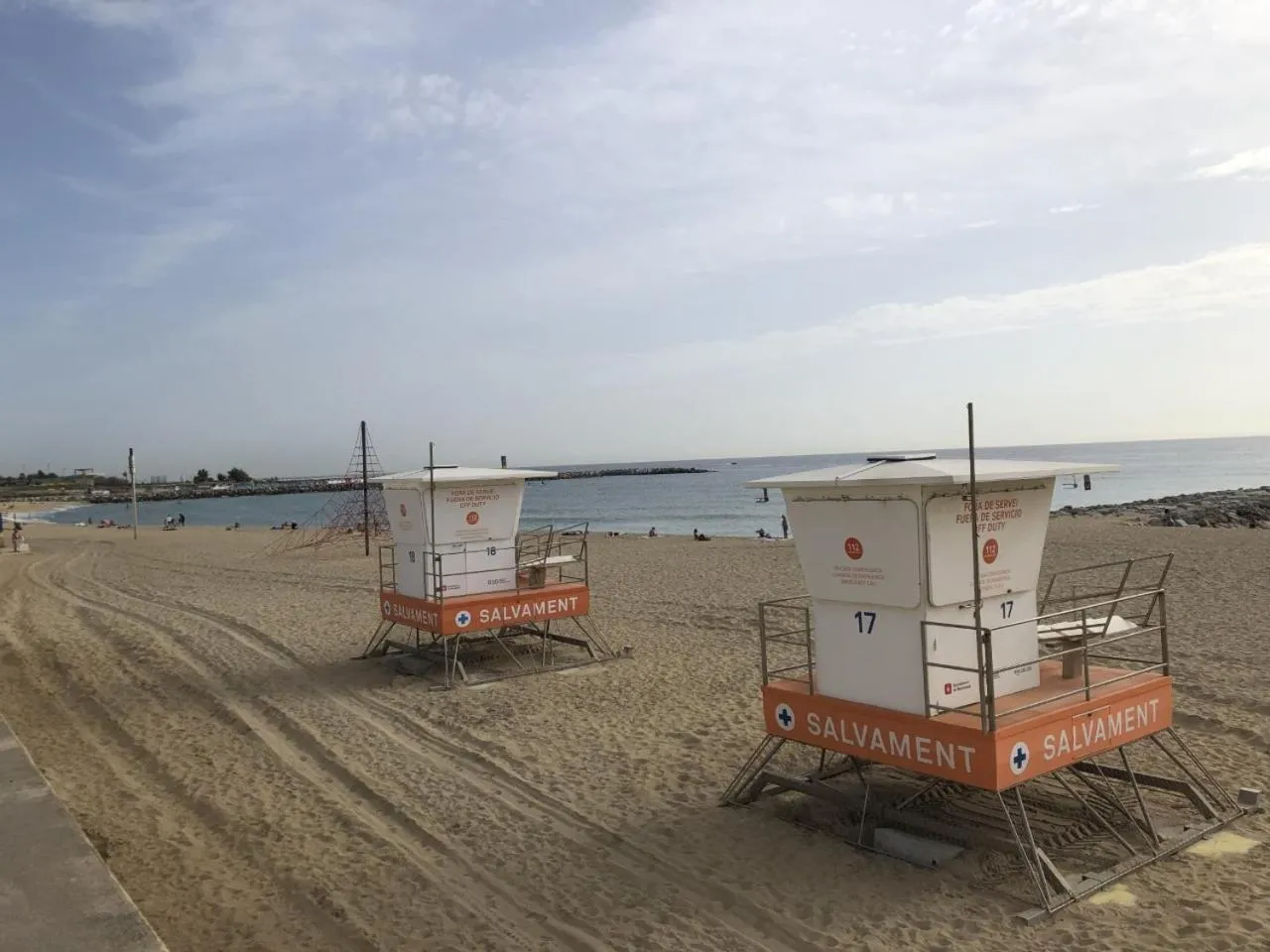 Beach in Standing Apartment Barcelona Forum