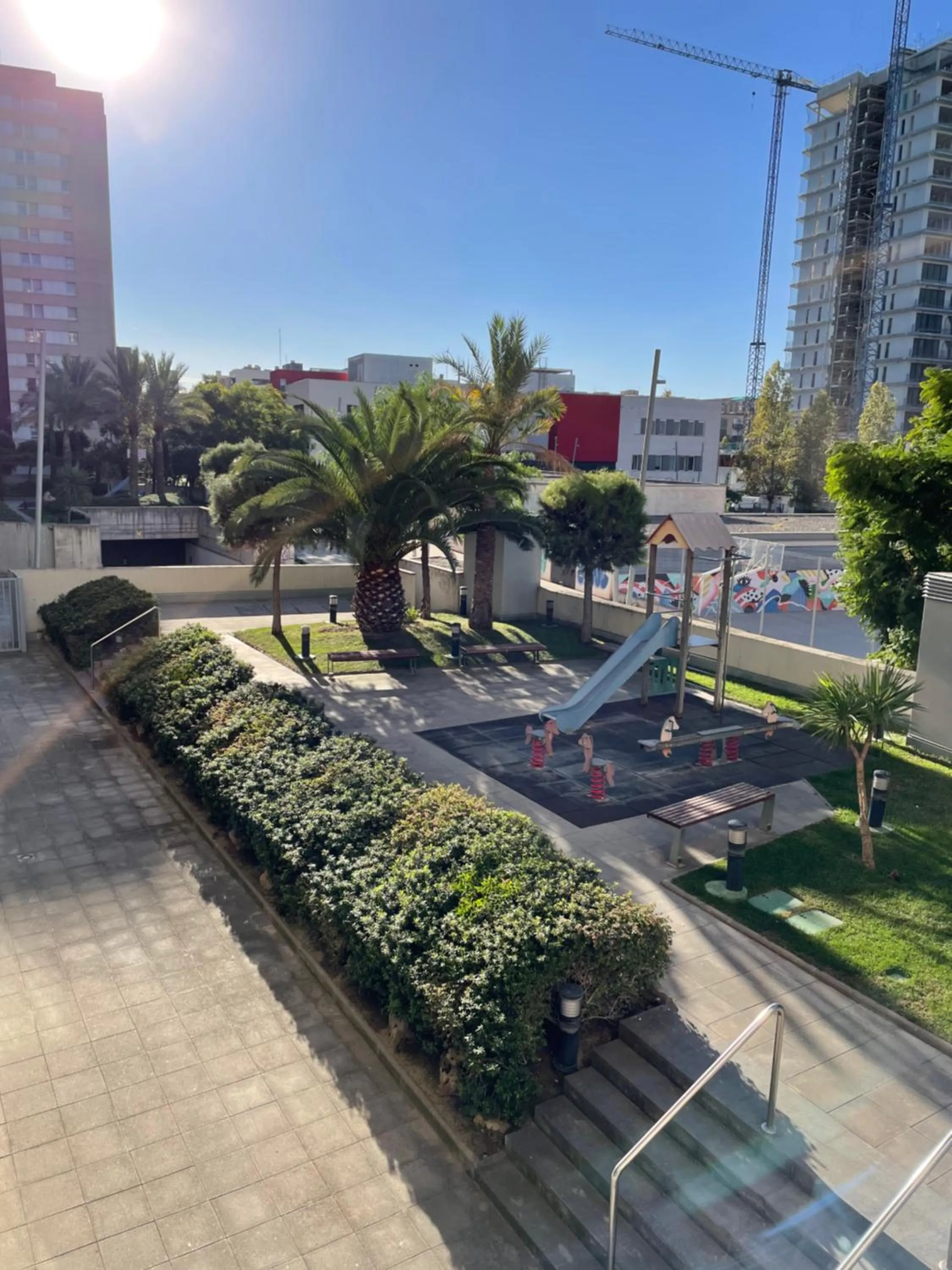 Garden in Standing Apartment Barcelona Forum