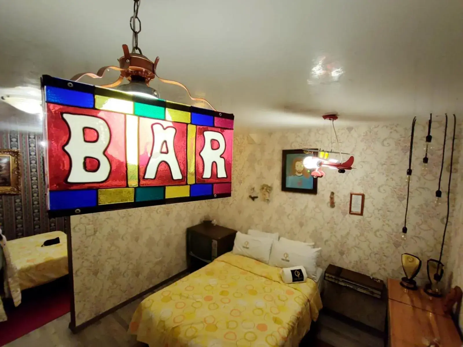 Twin Room in Hotel Temático Casa Puebla Twin Room in Hotel Temático Casa Puebla