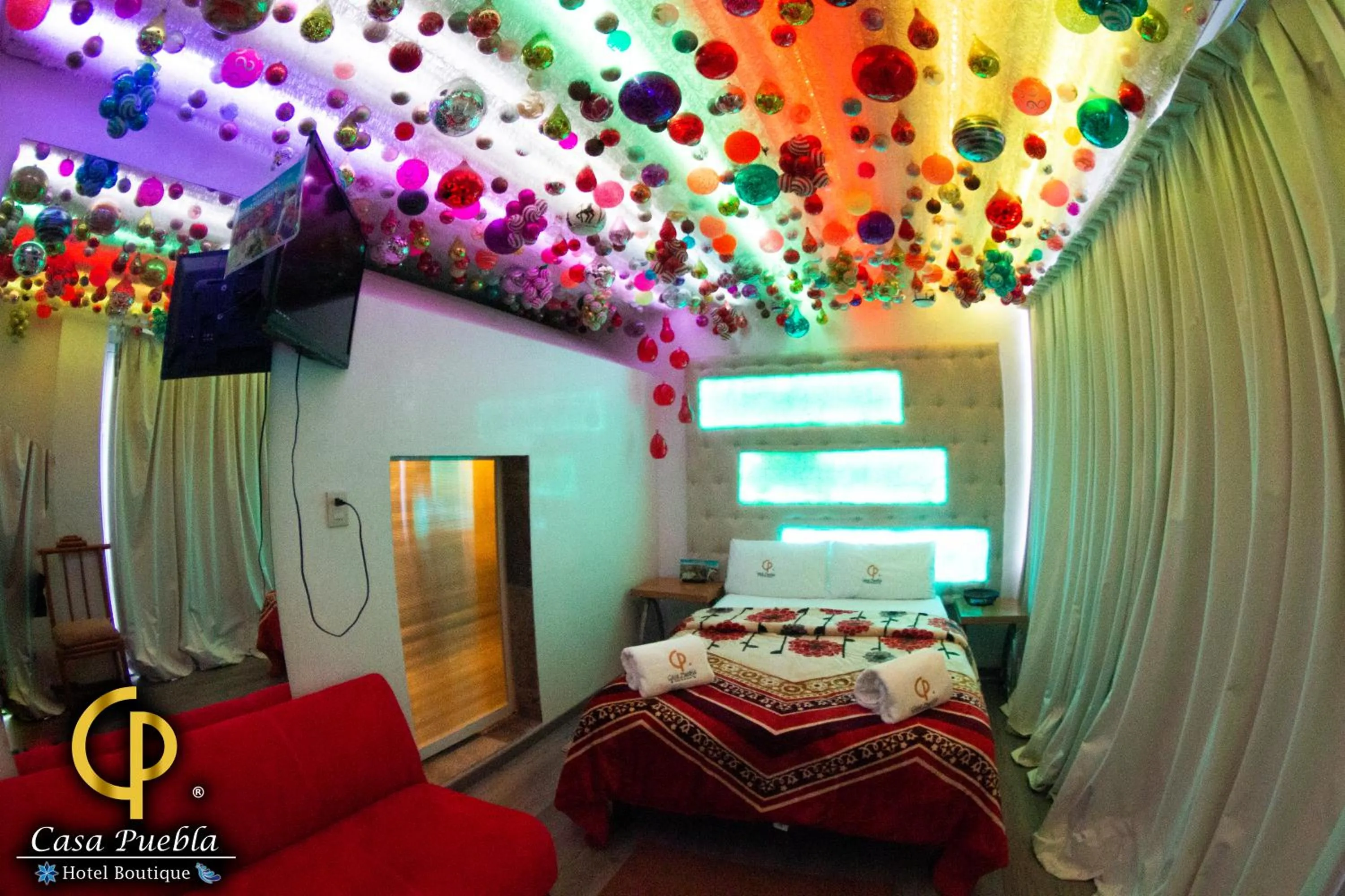 Decorative detail in Hotel Temático Casa Puebla