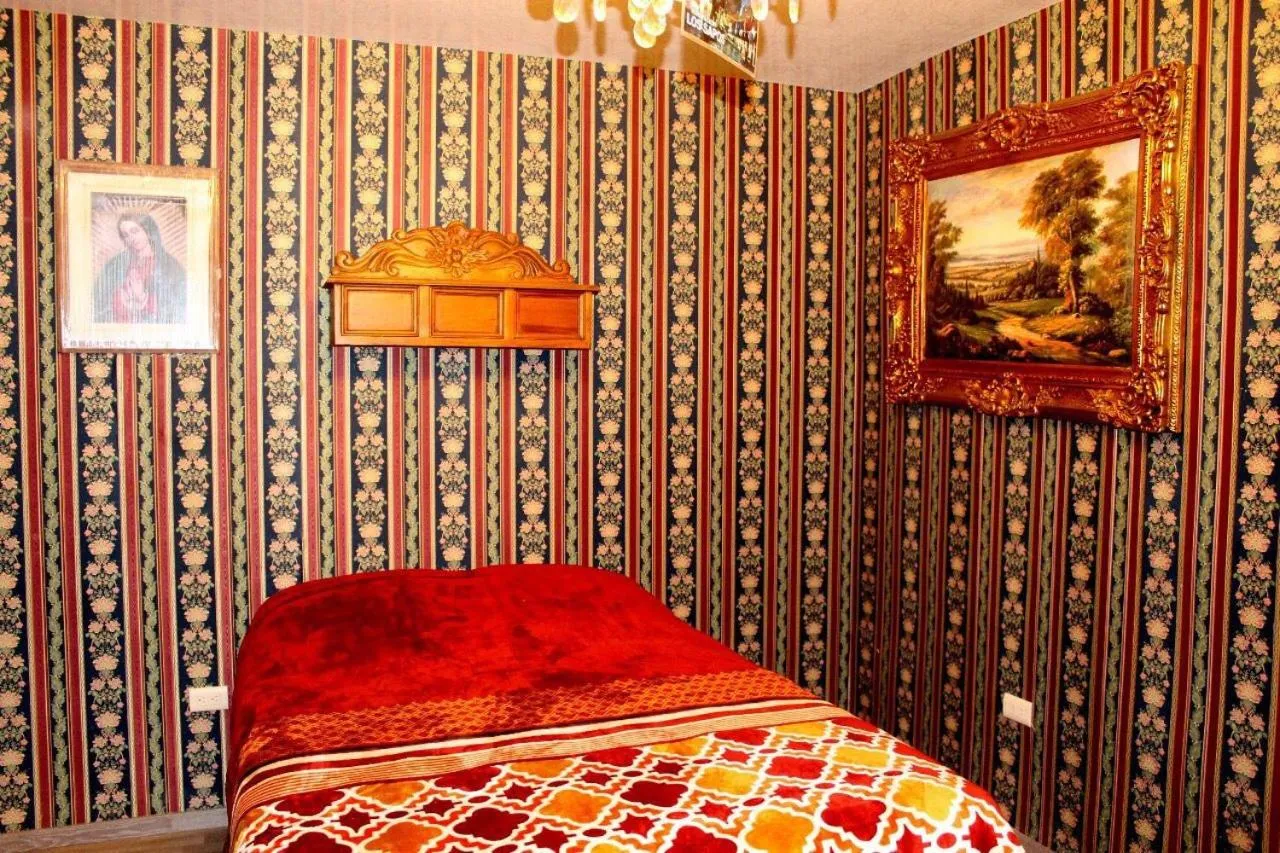 Bed in Hotel Temático Casa Puebla
