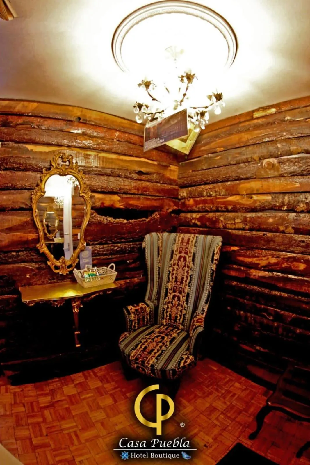 Seating Area in Hotel Temático Casa Puebla