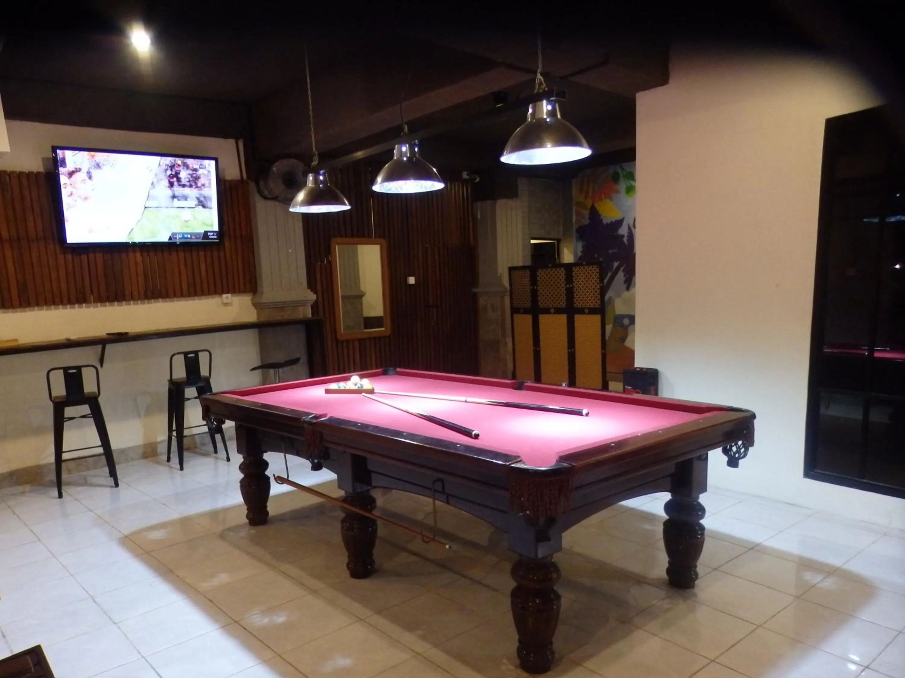 Billiard in Tab Hotel Legian Bali