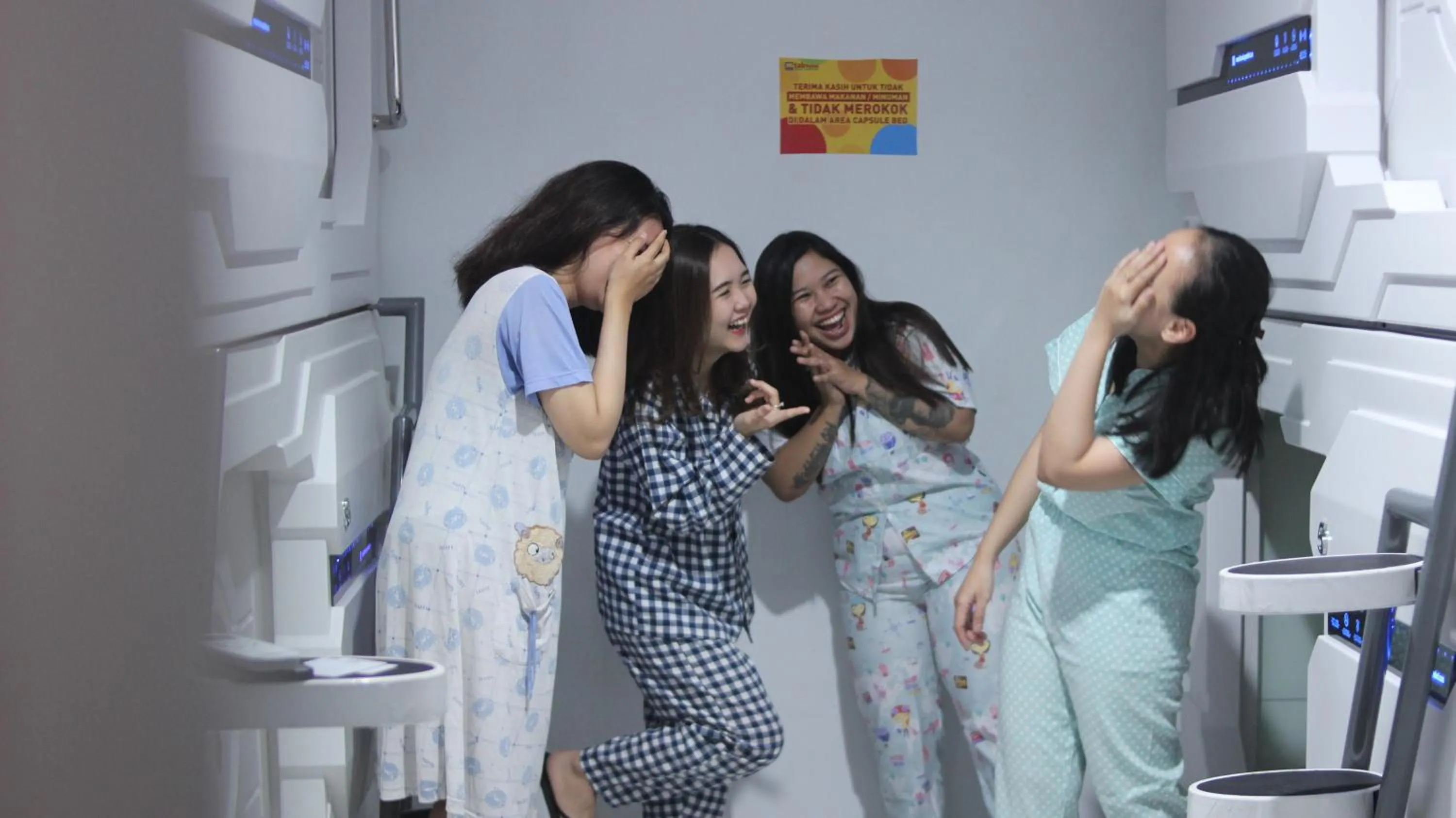 group of guests in Tab Hotel Legian Bali