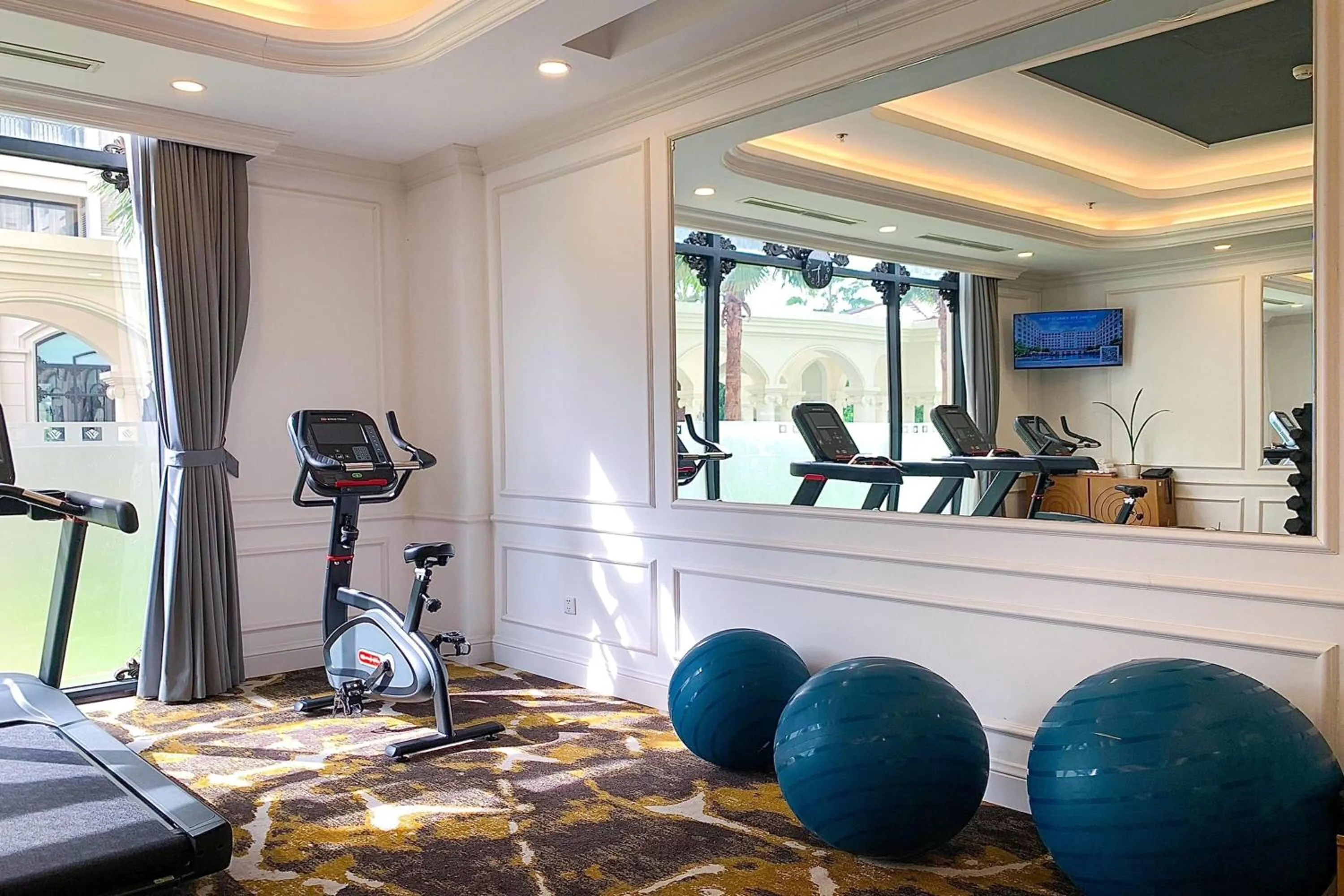Fitness centre/facilities in Wyndham Garden Grandworld Phu Quoc