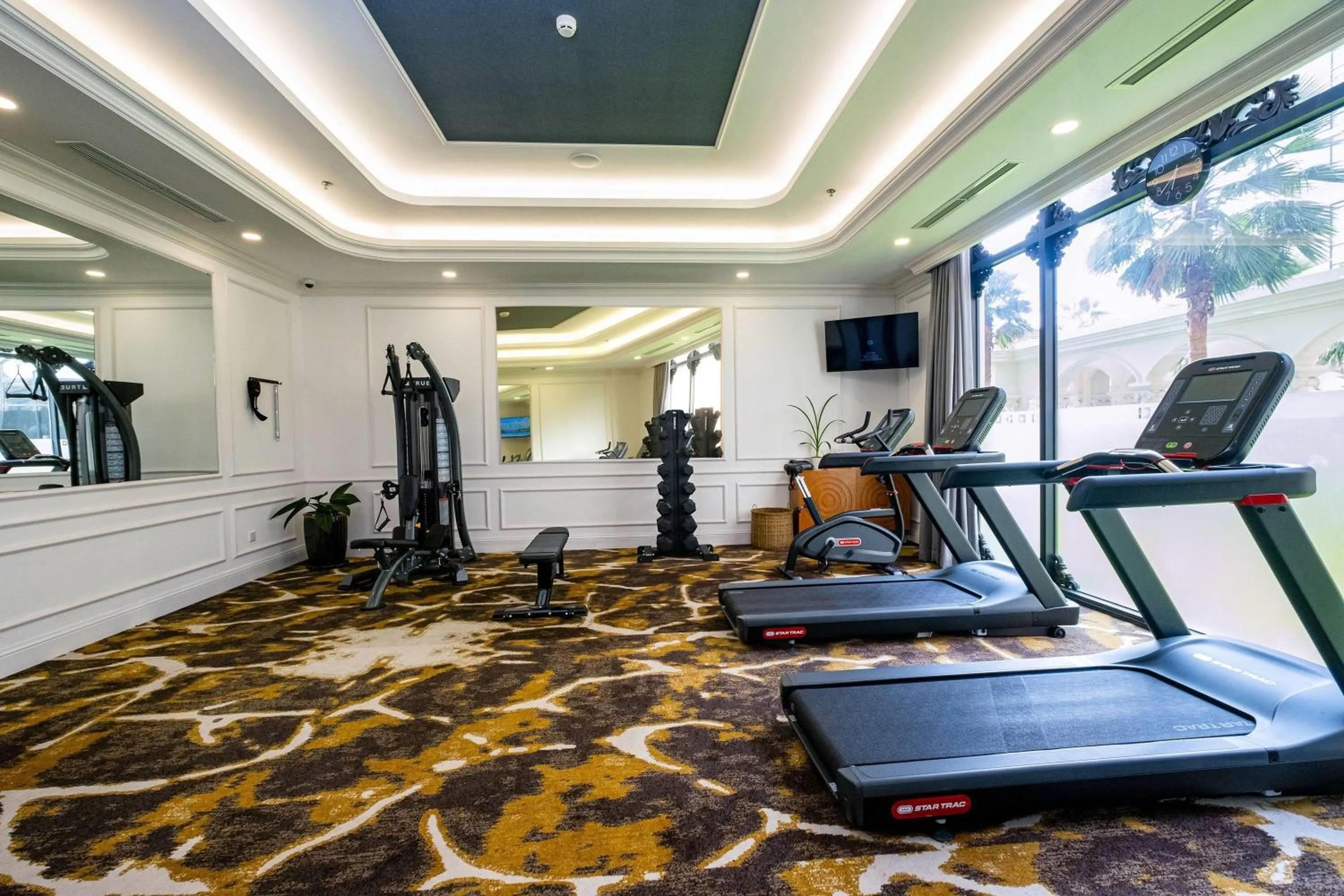 Fitness centre/facilities in Wyndham Garden Grandworld Phu Quoc