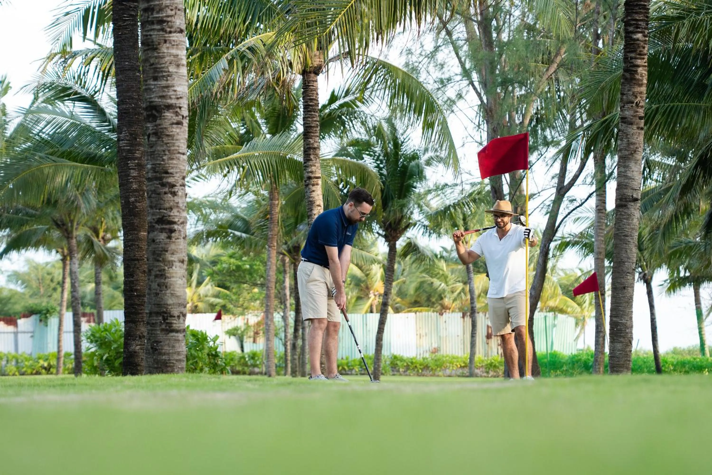 Golfcourse in Wyndham Garden Grandworld Phu Quoc