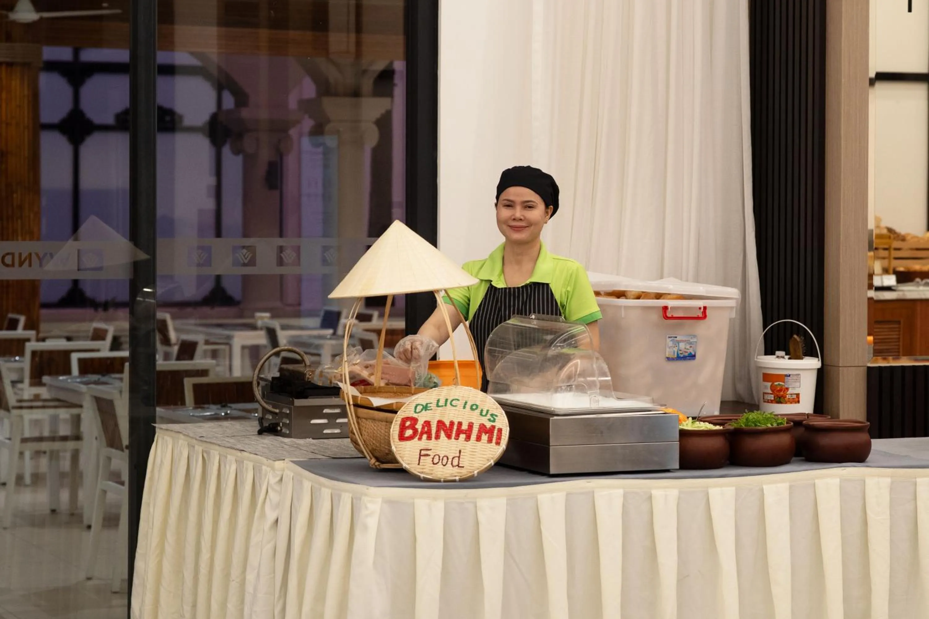 Breakfast in Wyndham Garden Grandworld Phu Quoc