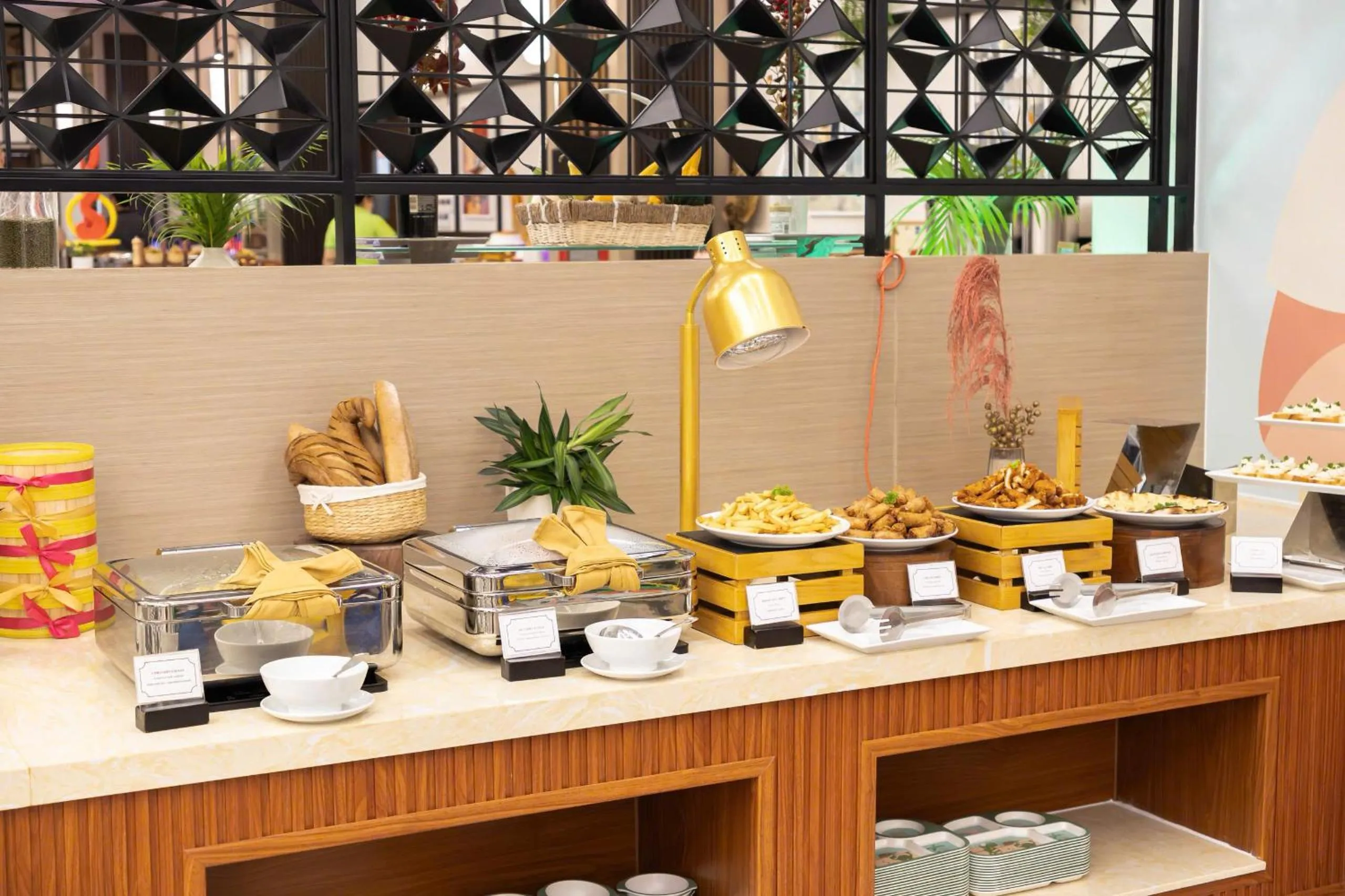 kitchen in Wyndham Garden Grandworld Phu Quoc