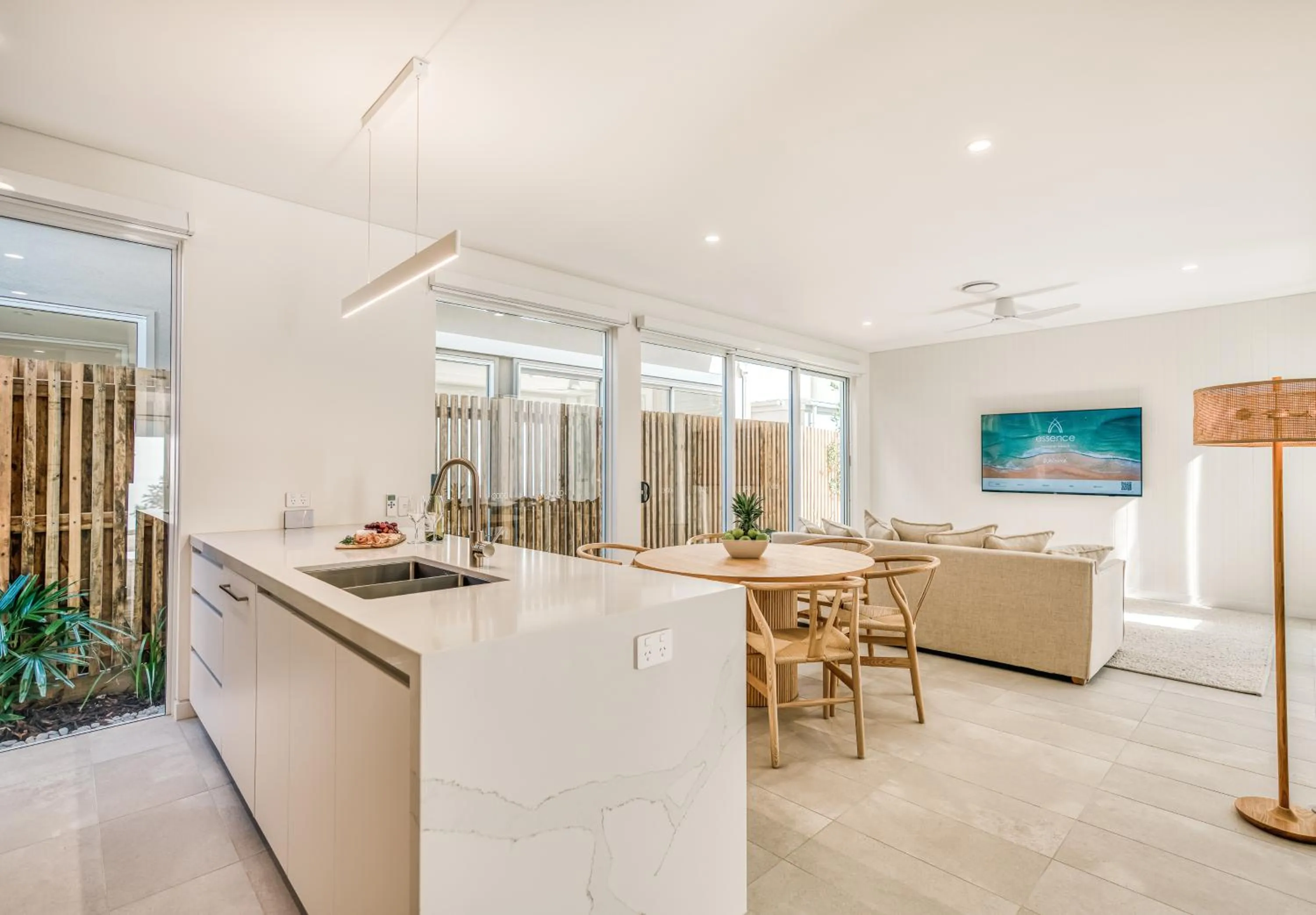 Living room in Essence Peregian Beach