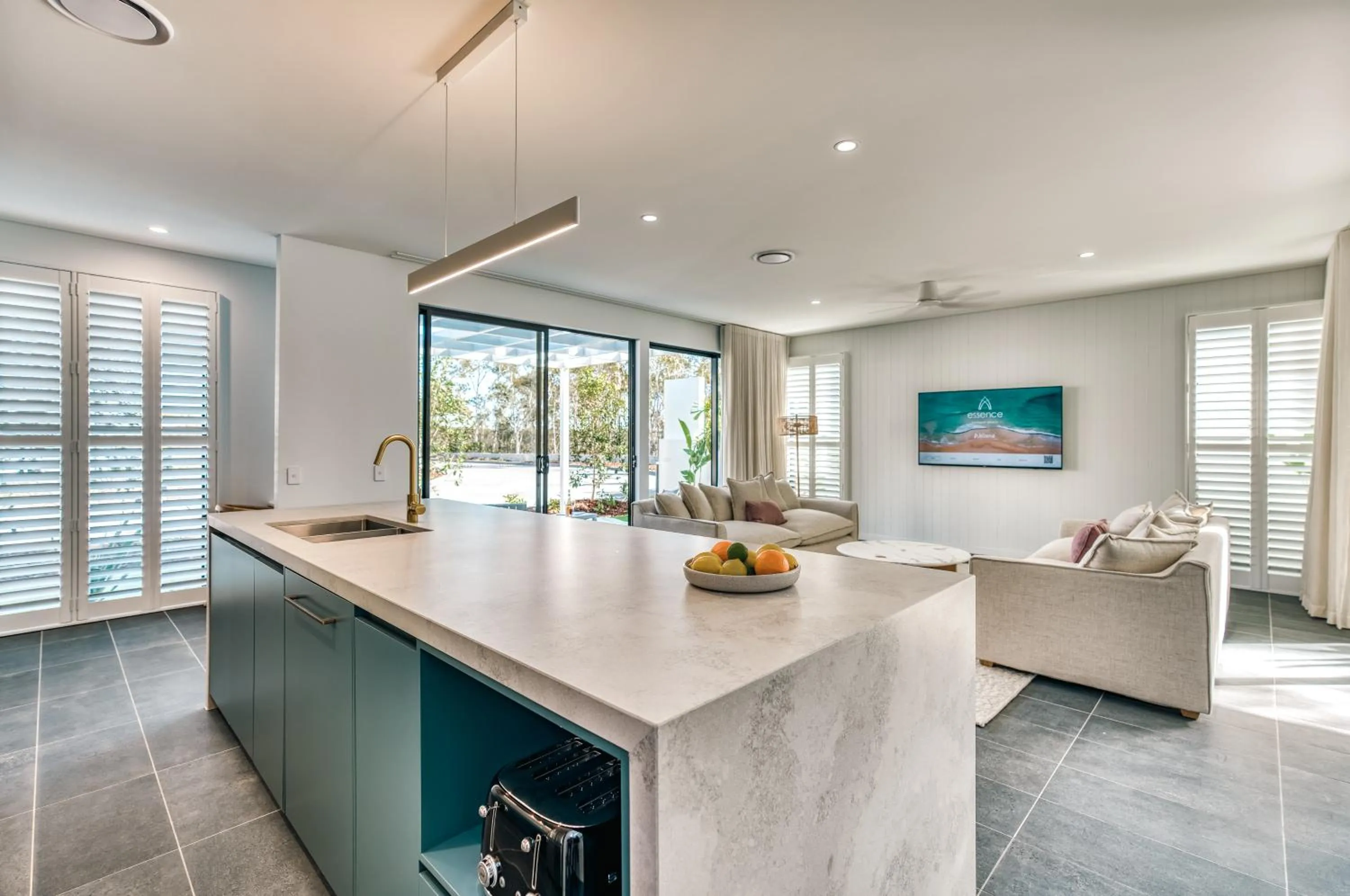 Kitchen or kitchenette in Essence Peregian Beach