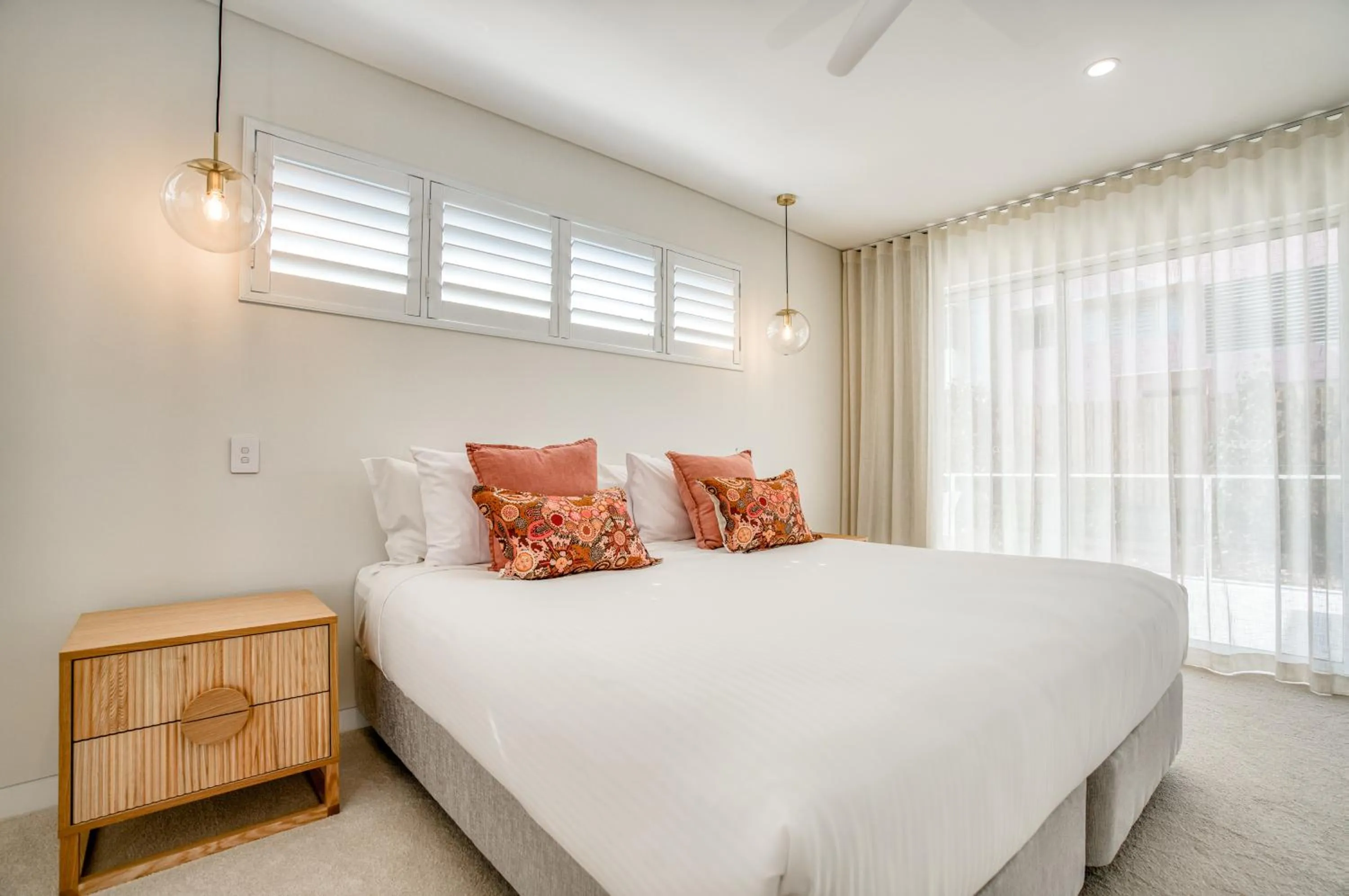 Bedroom, Bed in Essence Peregian Beach