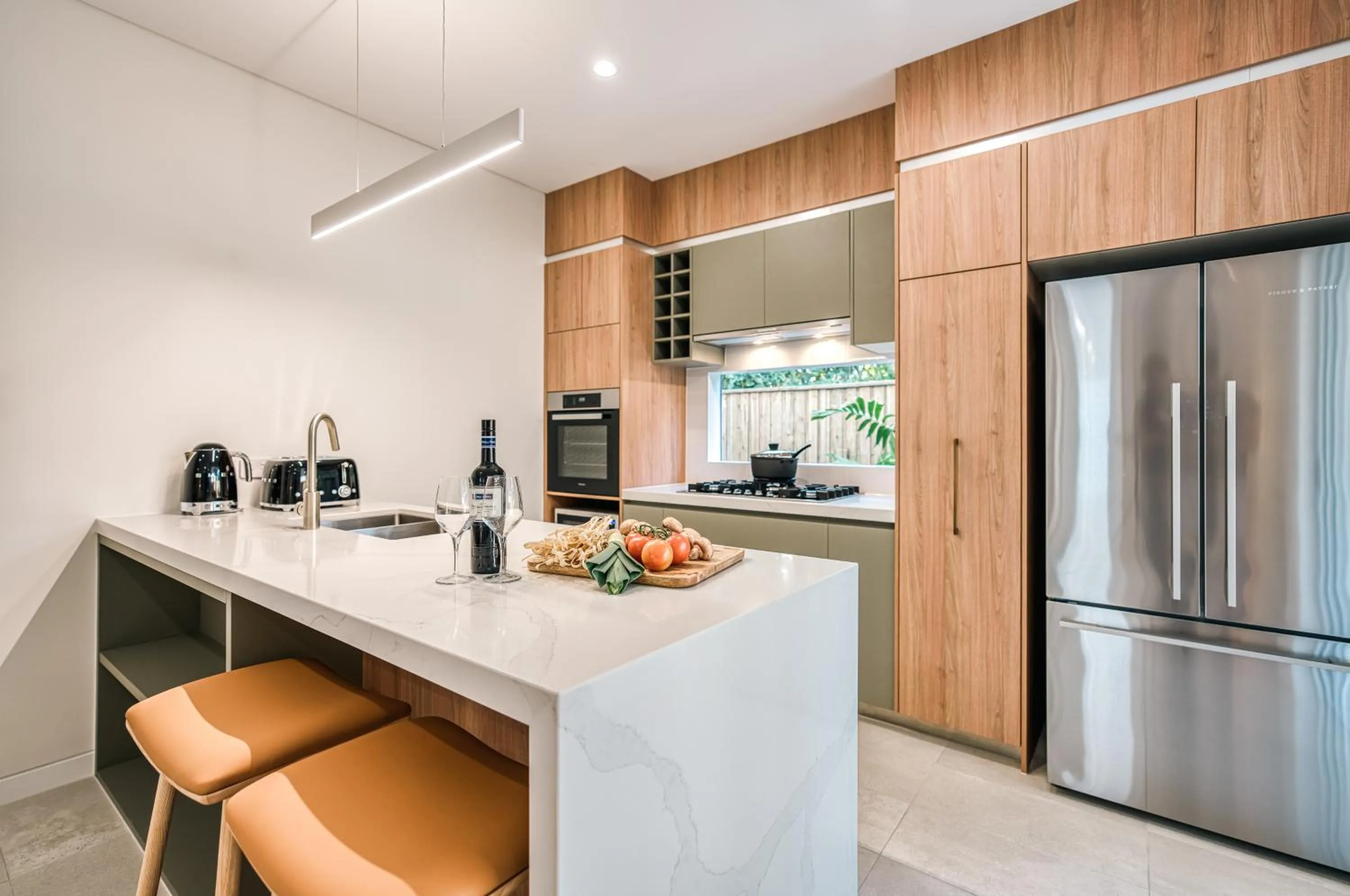 Kitchen or kitchenette in Essence Peregian Beach