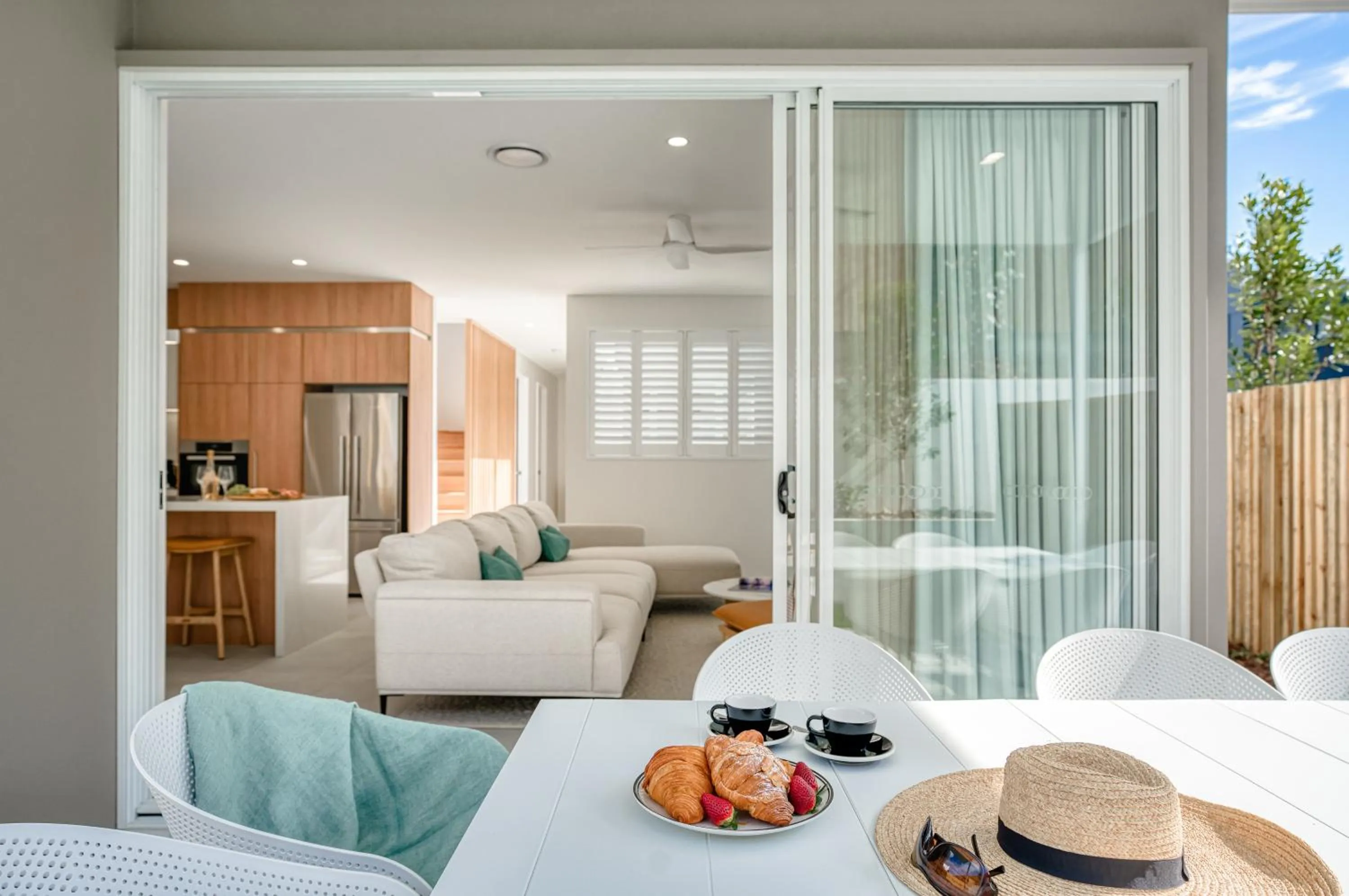 Living room in Essence Peregian Beach