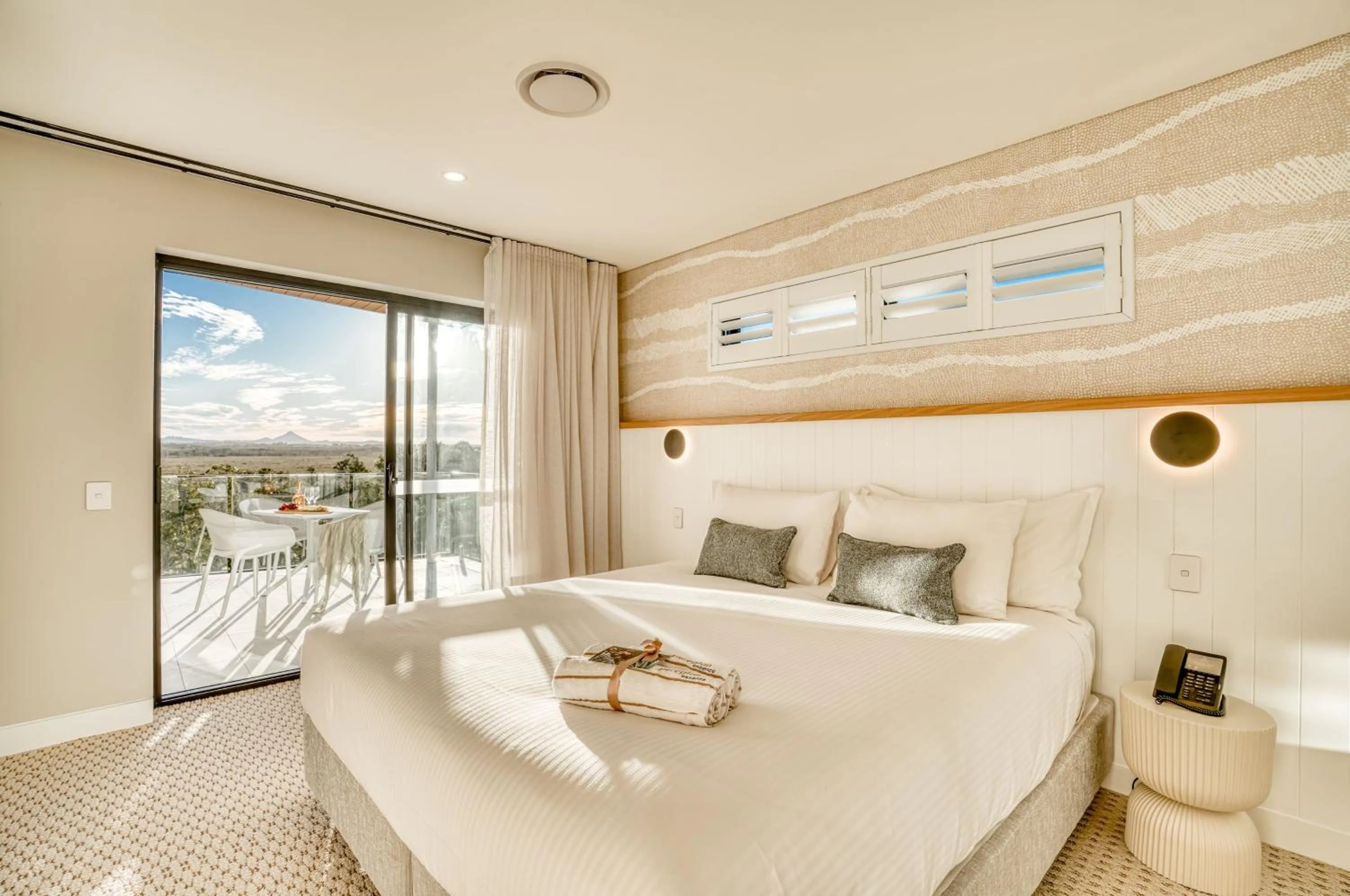 Bedroom, Bed in Essence Peregian Beach