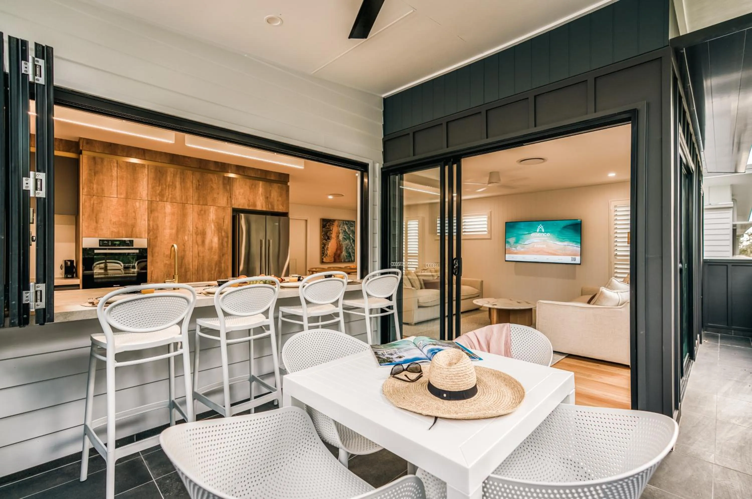 Seating area in Essence Peregian Beach