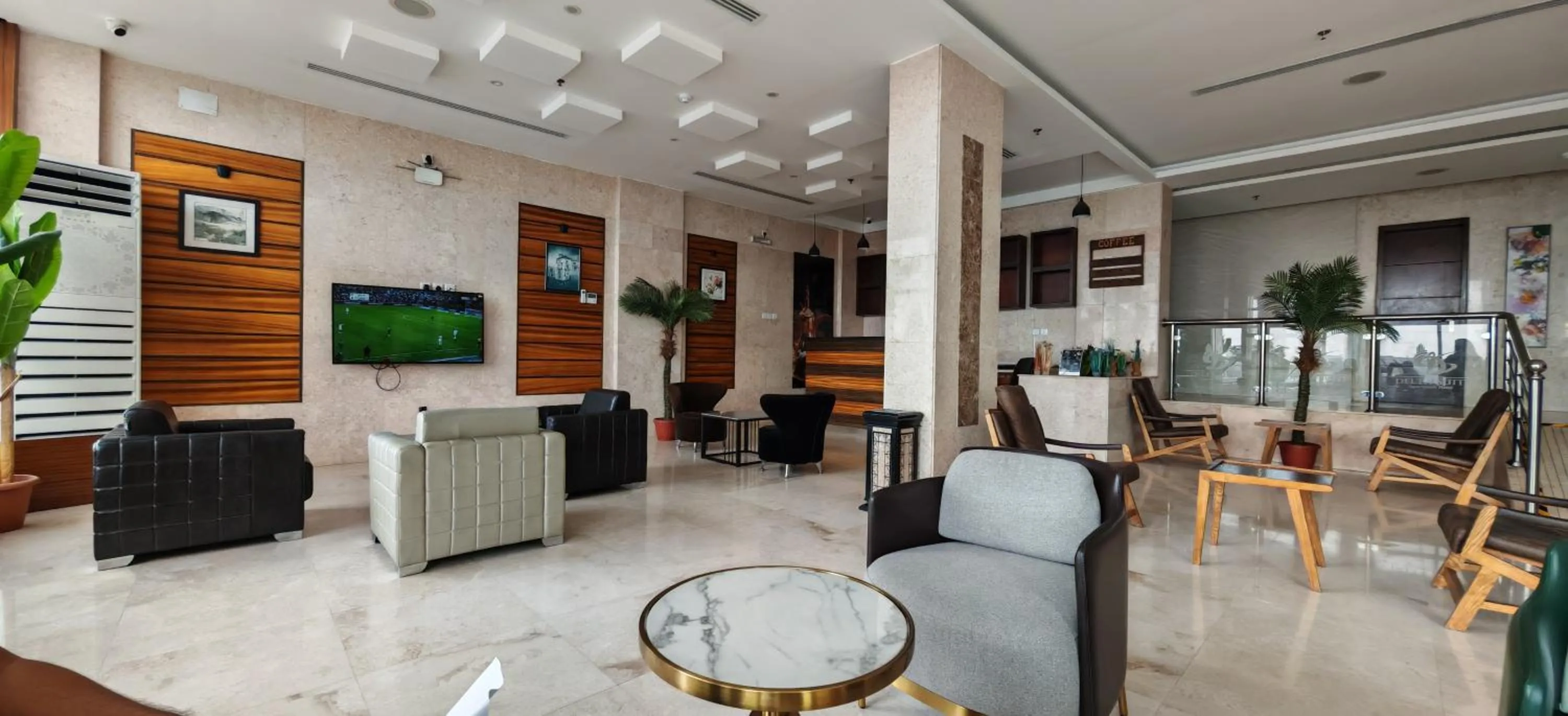 Property building in Delta Hotel Suites