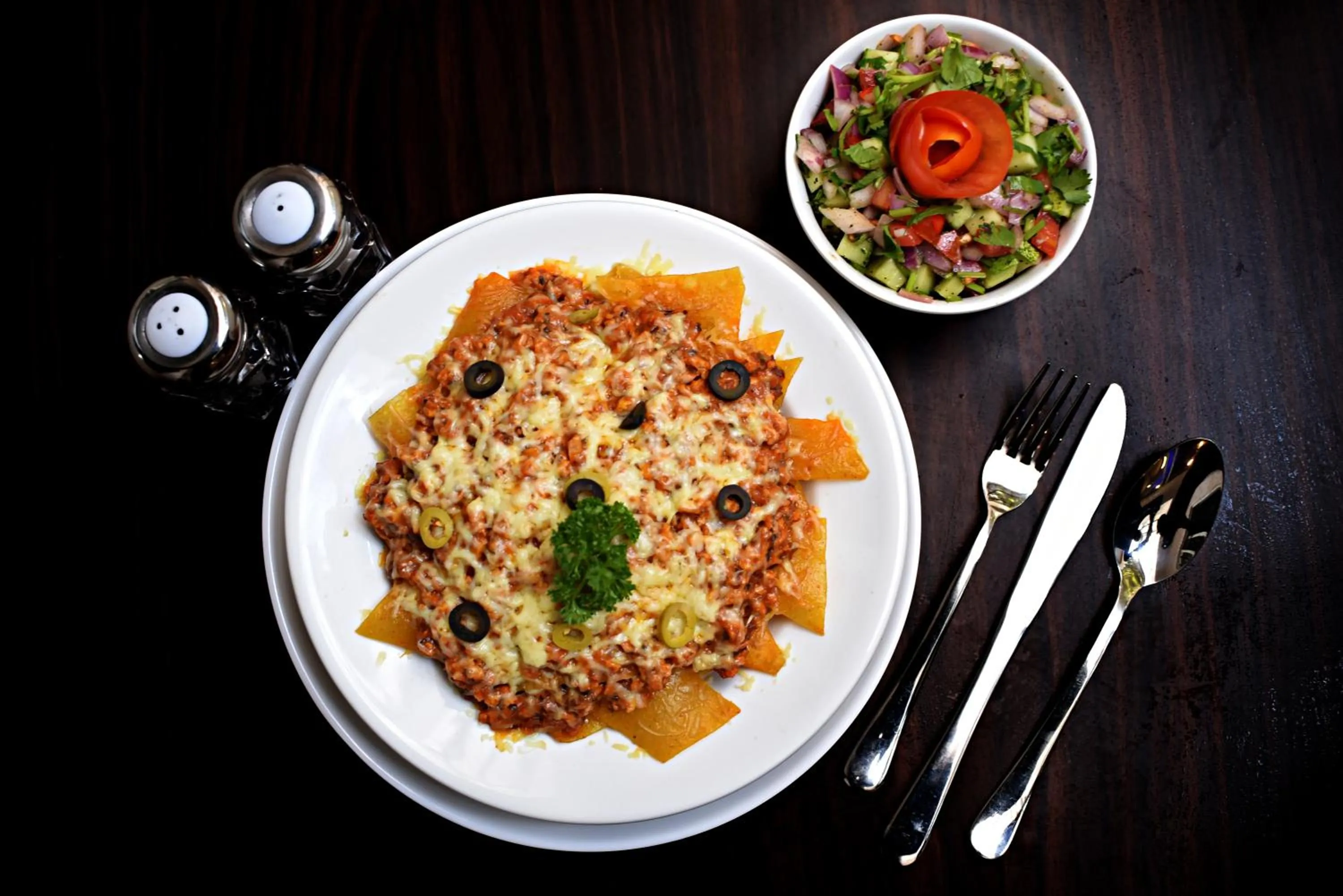 Food close-up in Hotel Simal