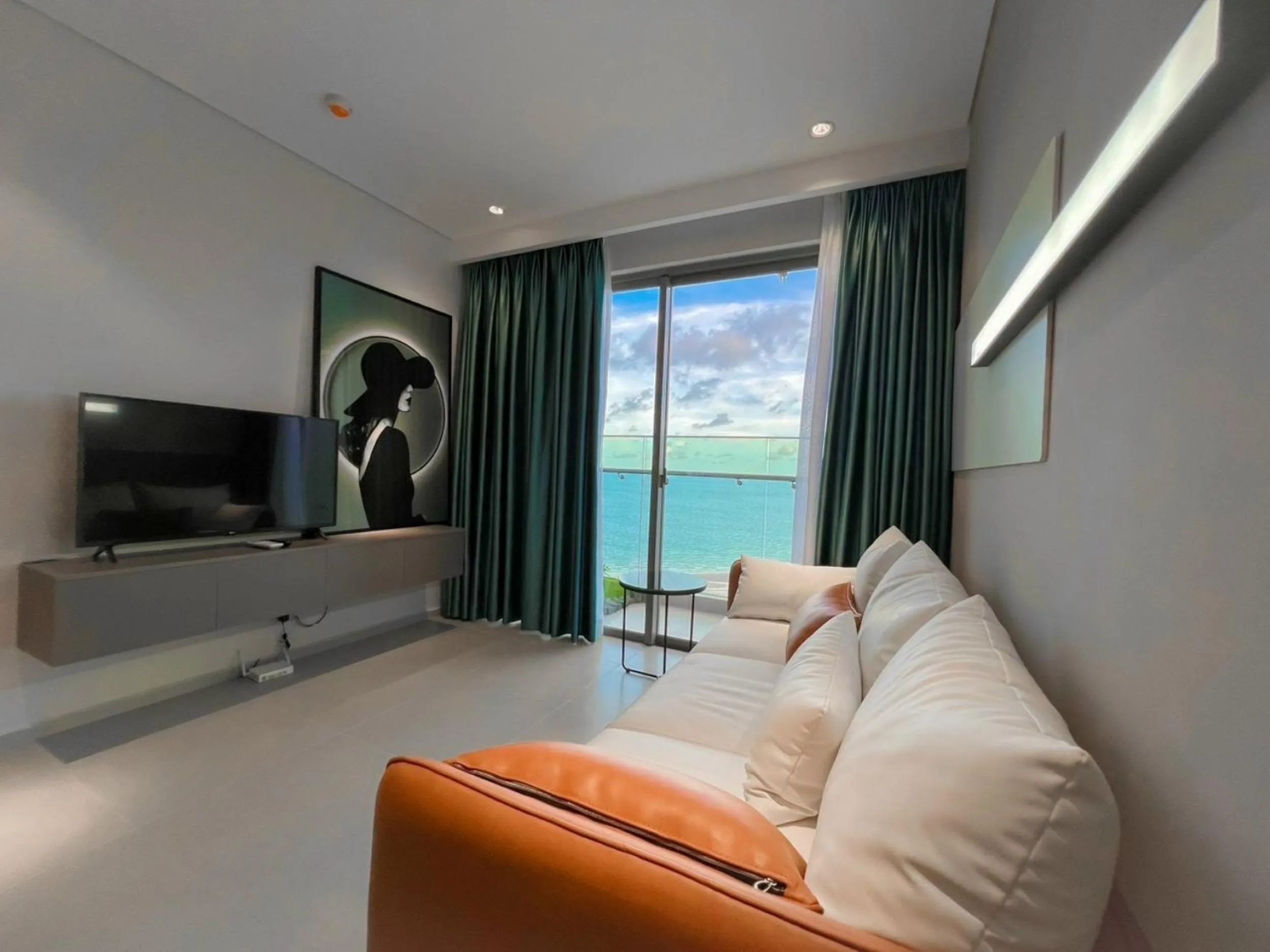 Living room in The Sóng apartment