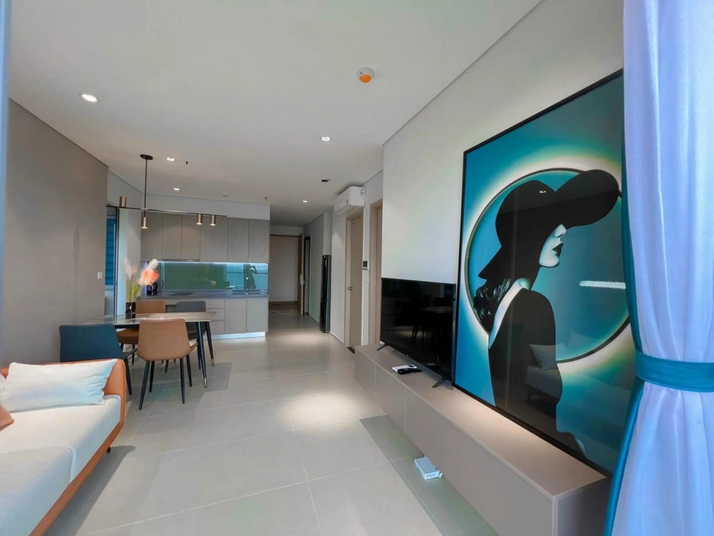 Photo of the whole room in The Sóng apartment