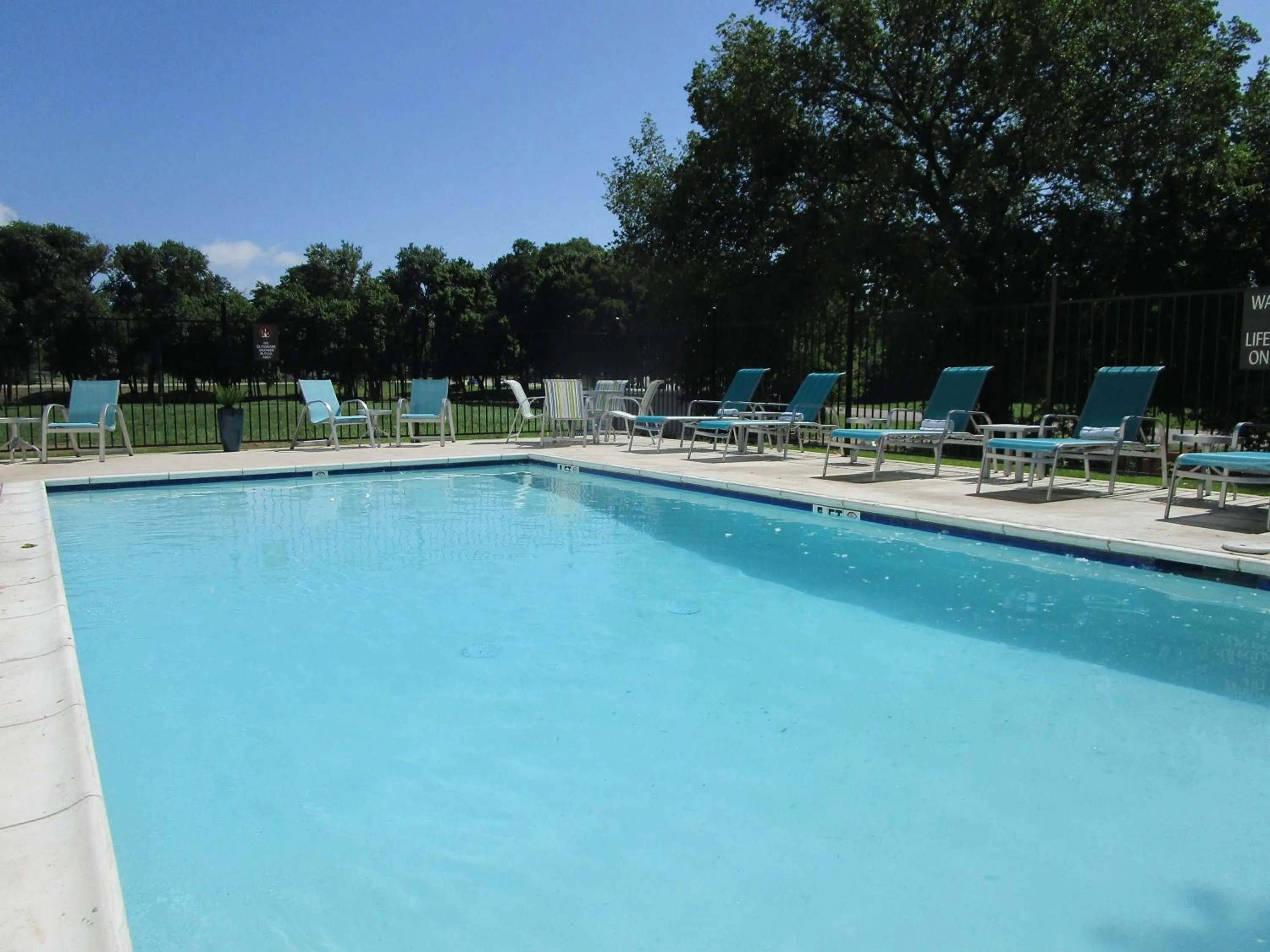 Pool view in Reddy Hotel Bonham