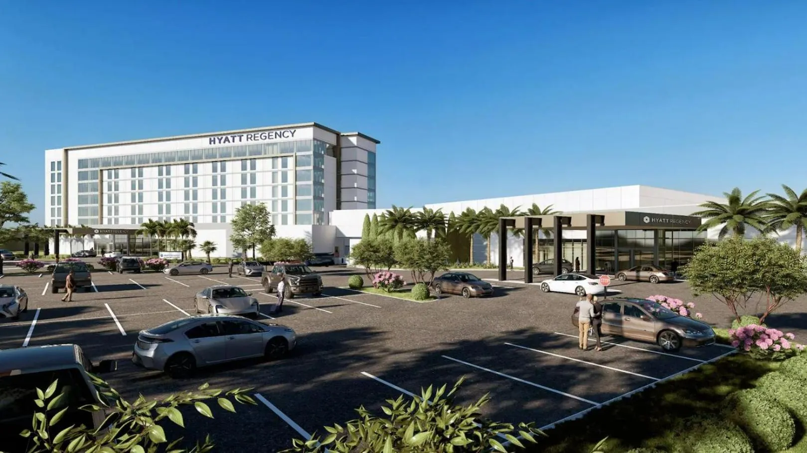 Property building in Hyatt Regency Baytown-Houston