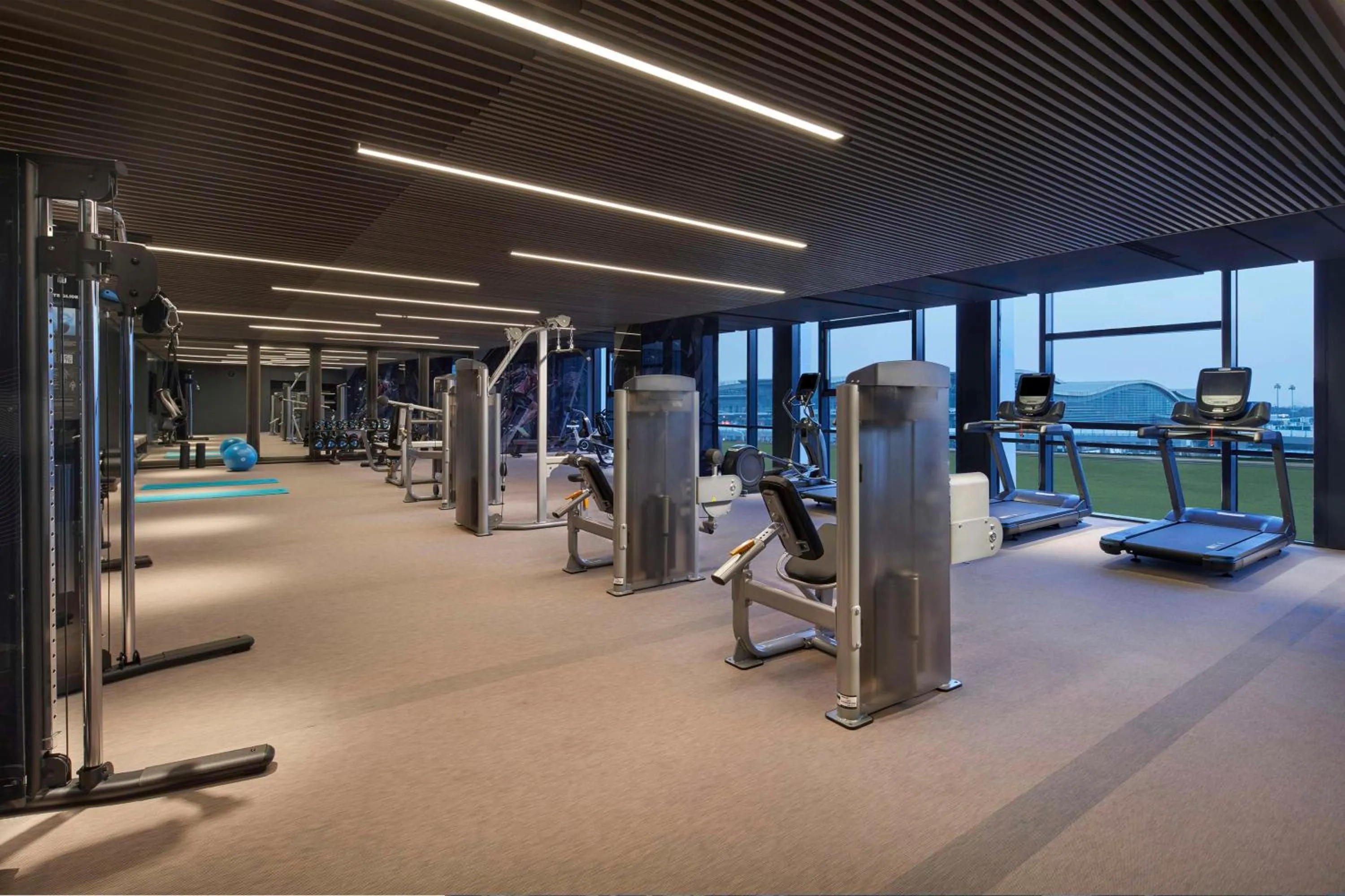 Fitness centre/facilities in Hyatt Place Hangzhou International Airport